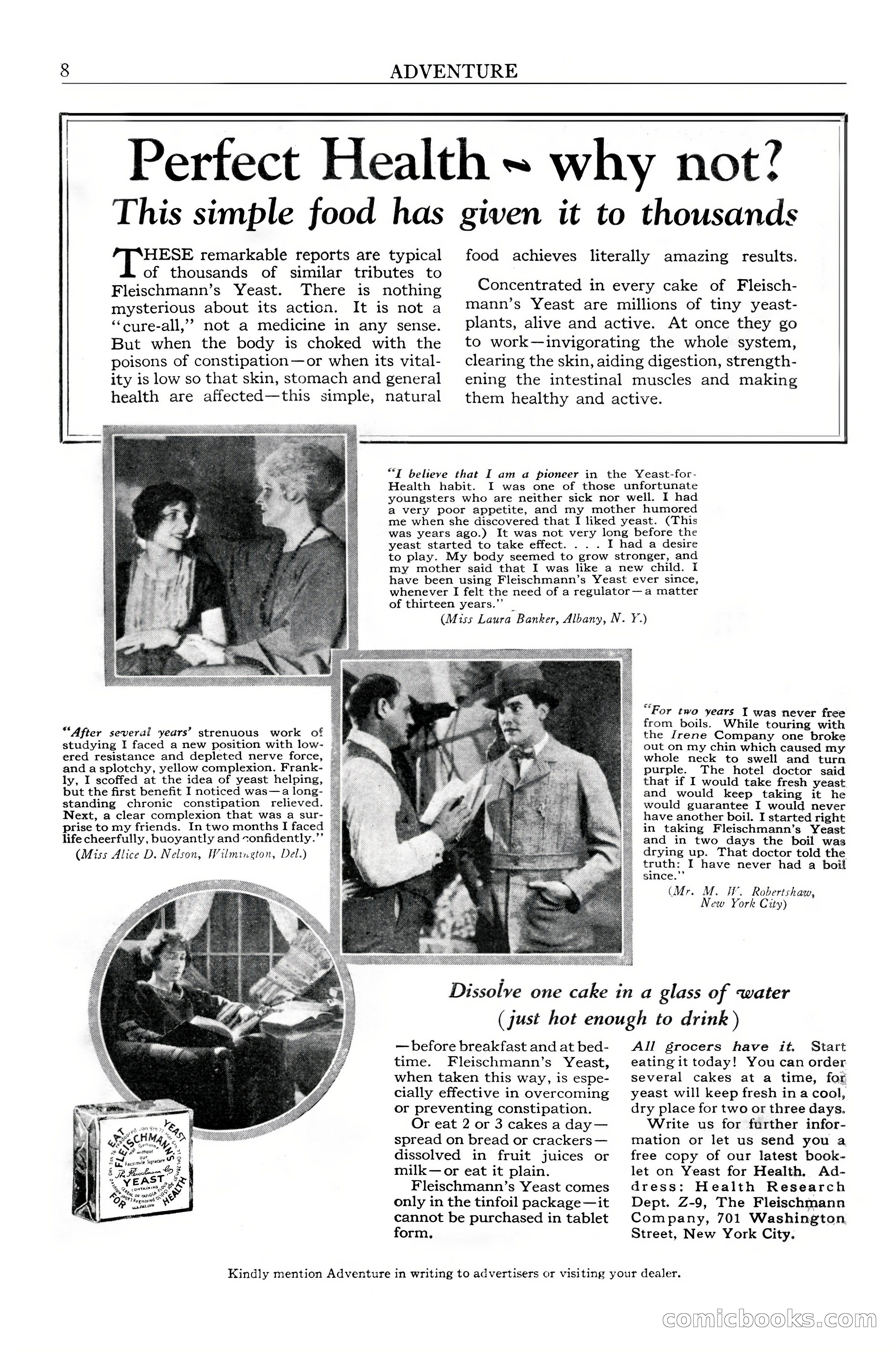 Adventure Magazine Cover, October 30, 1924 — page 10 of 204