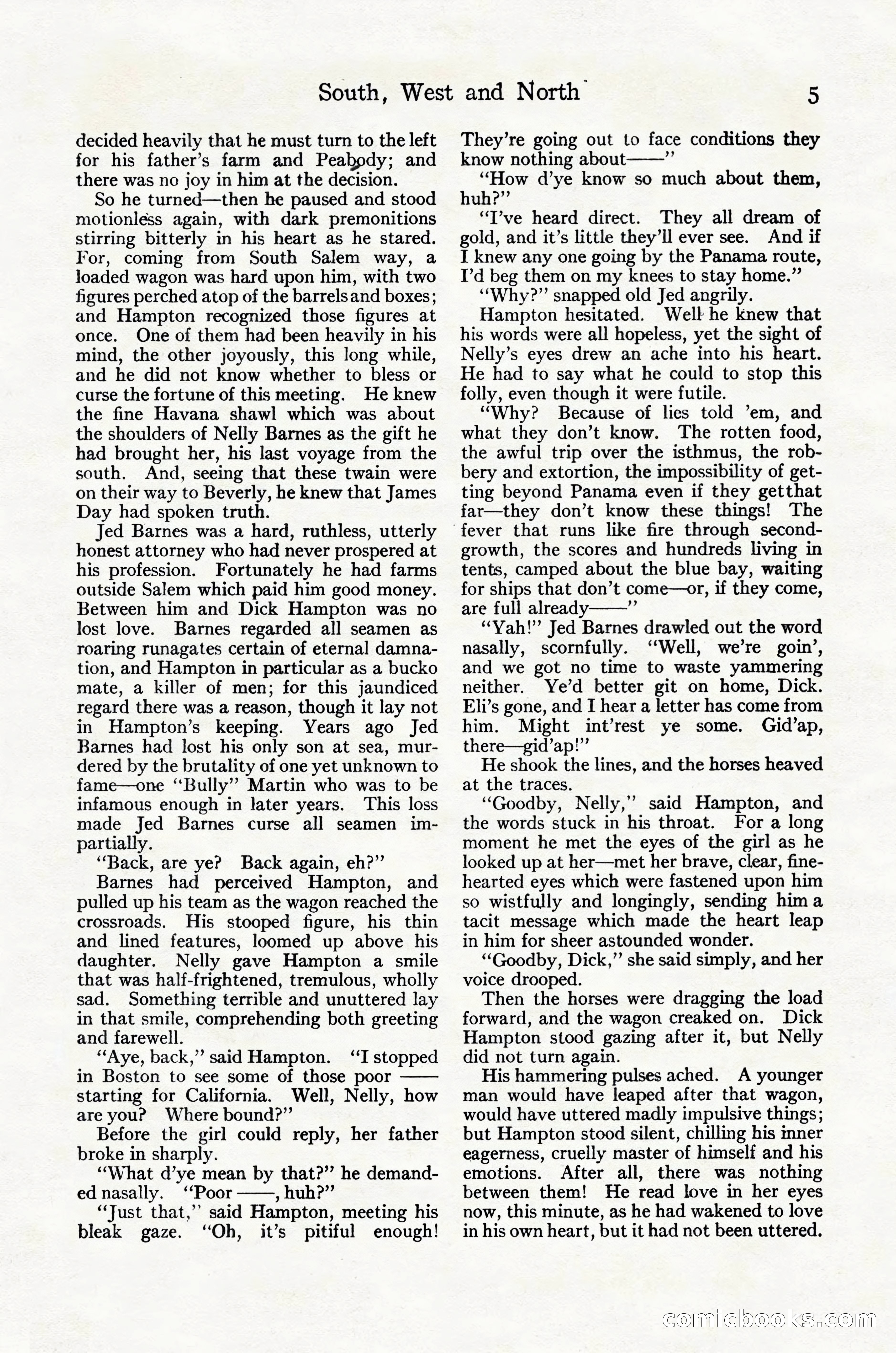 Adventure Magazine Cover, October 30, 1924 — page 15 of 204