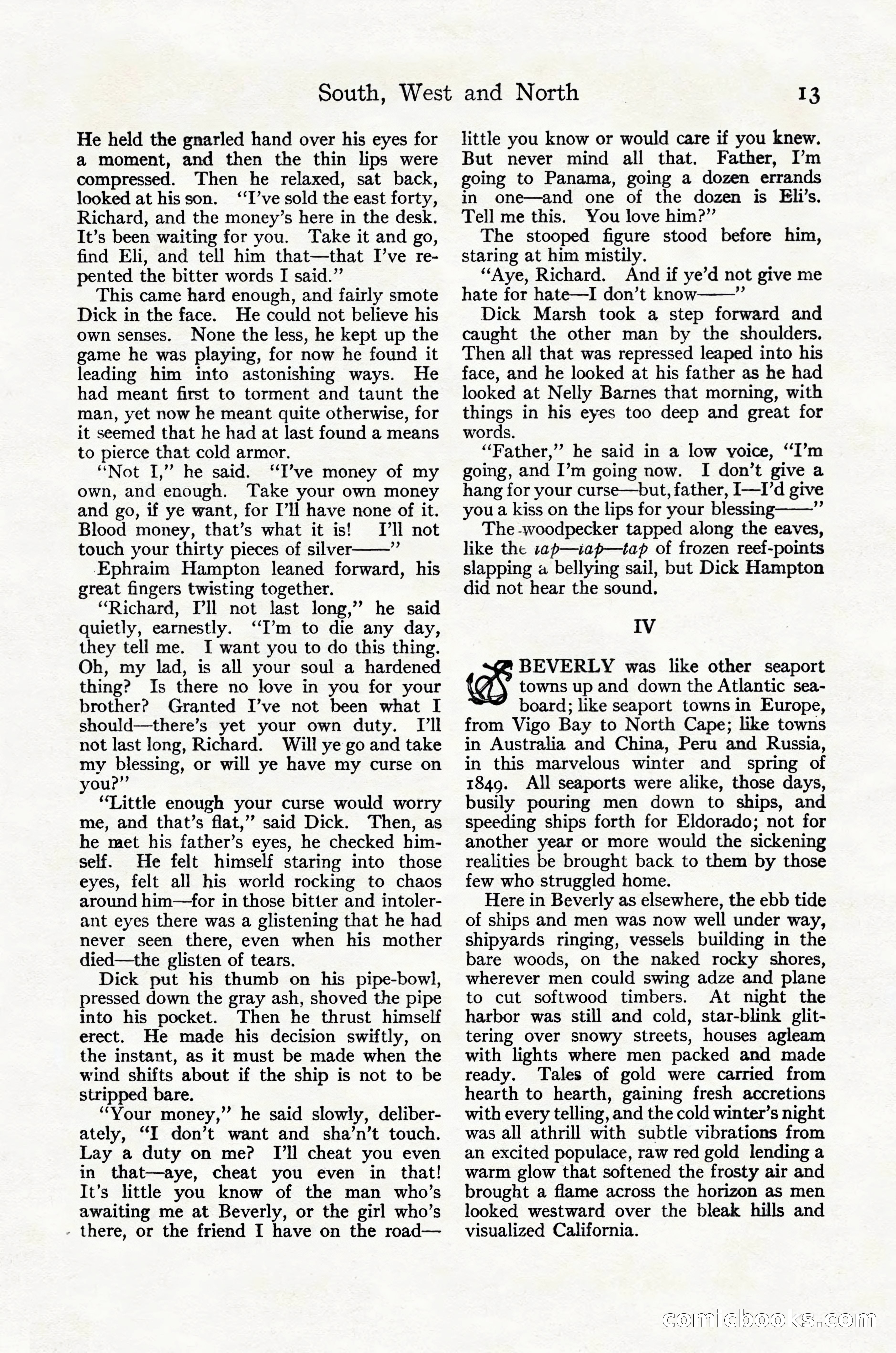 Adventure Magazine Cover, October 30, 1924 — page 23 of 204