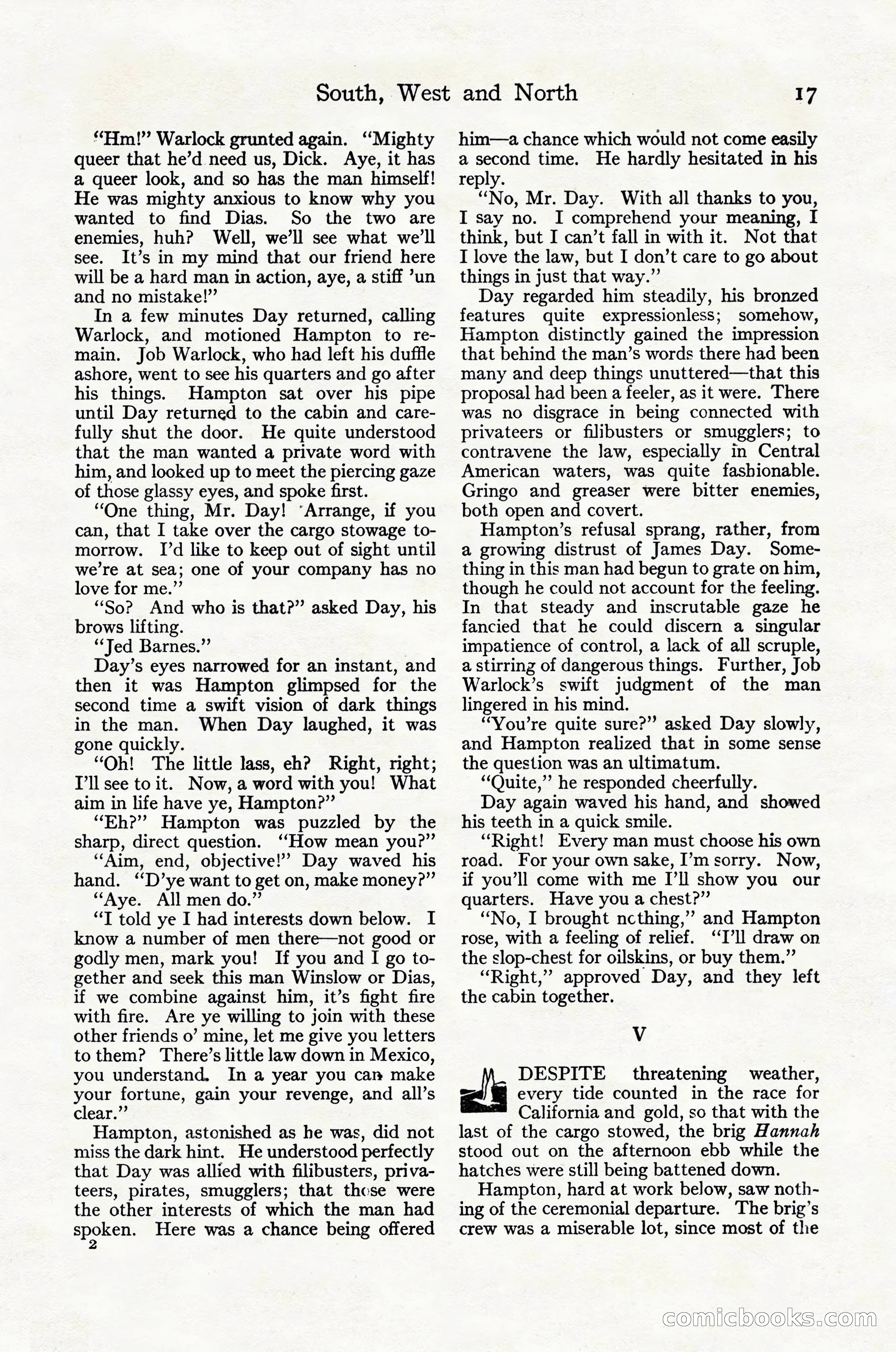 Adventure Magazine Cover, October 30, 1924 — page 27 of 204