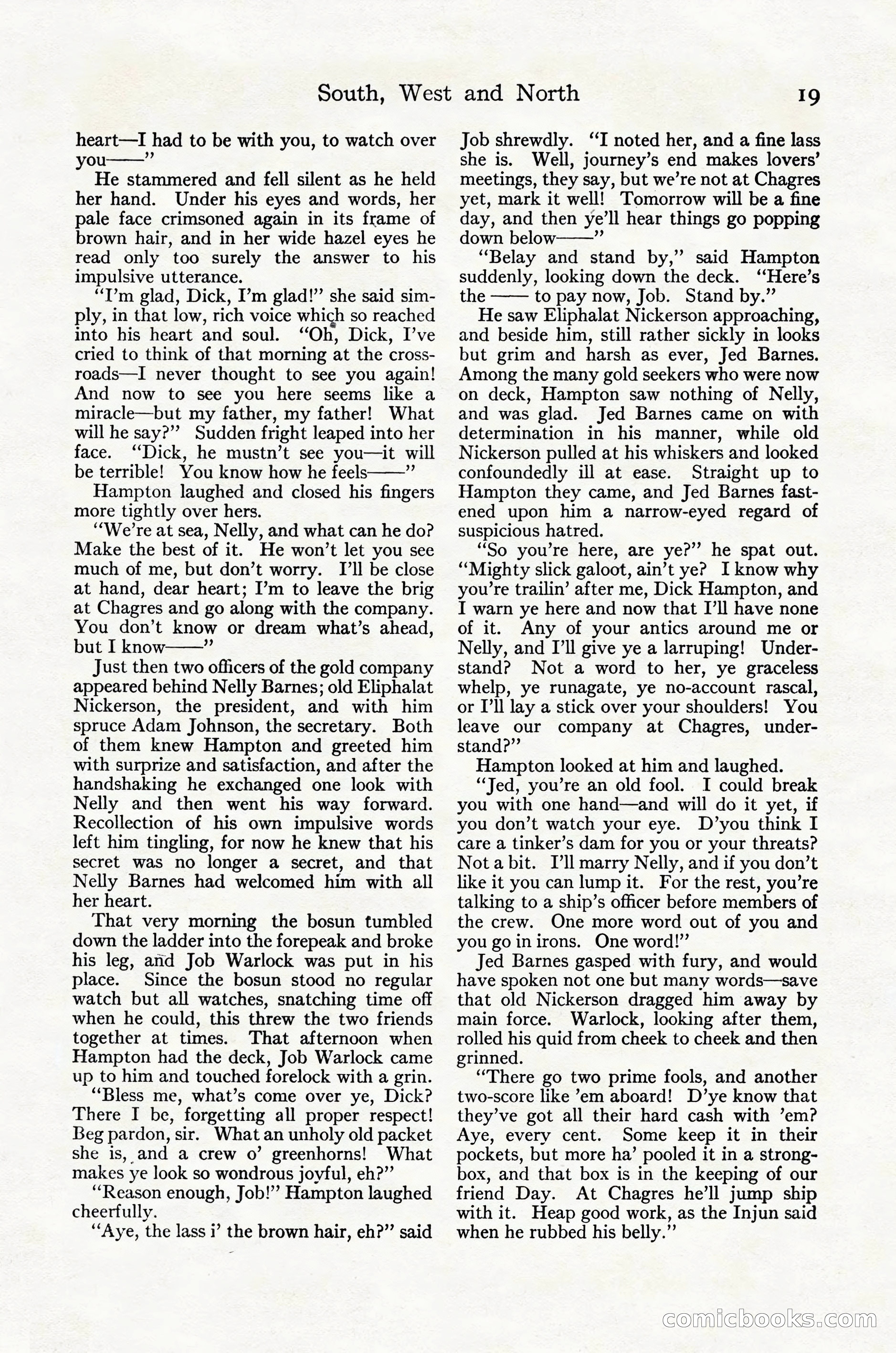 Adventure Magazine Cover, October 30, 1924 — page 29 of 204