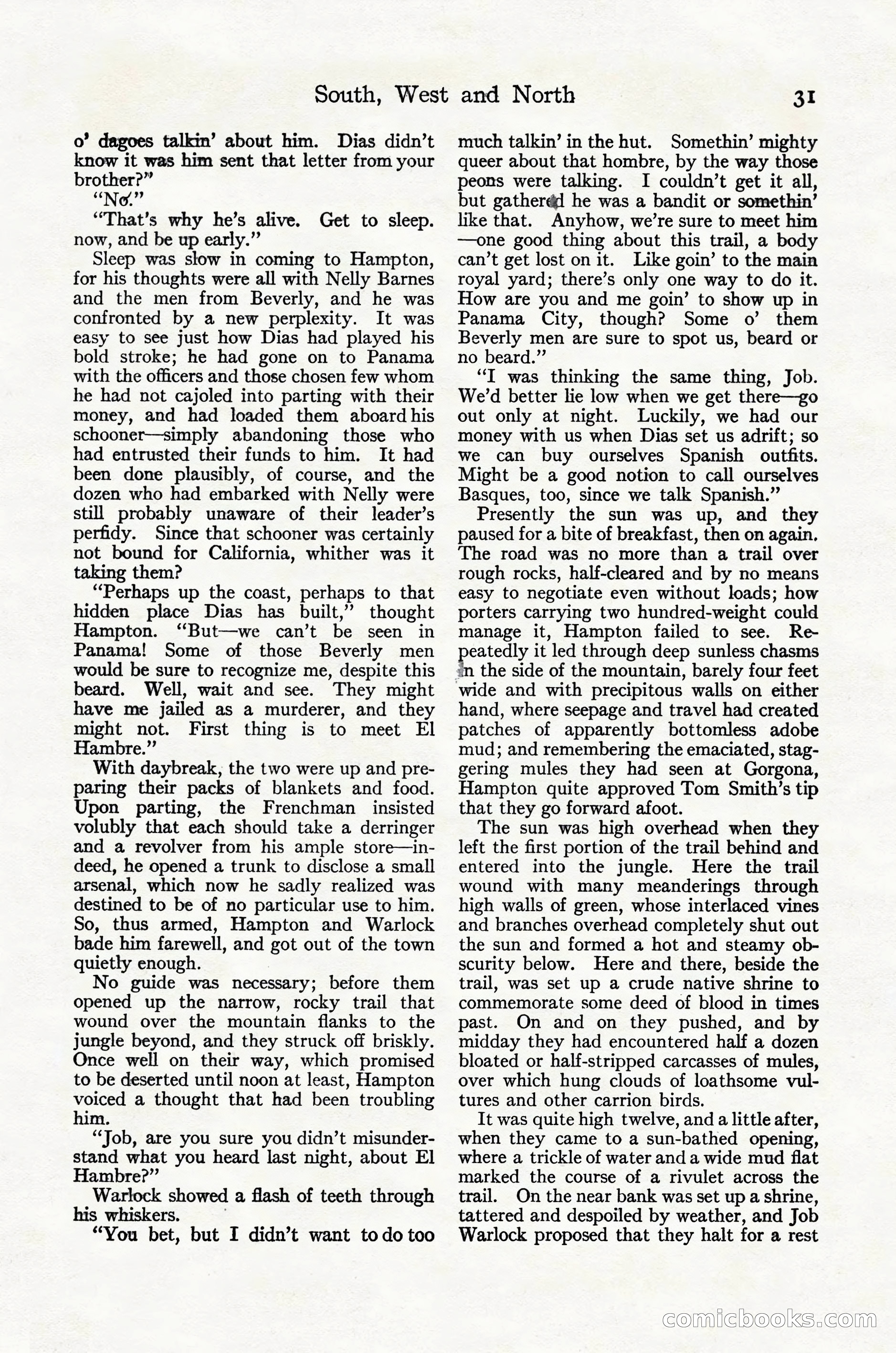 Adventure Magazine Cover, October 30, 1924 — page 41 of 204