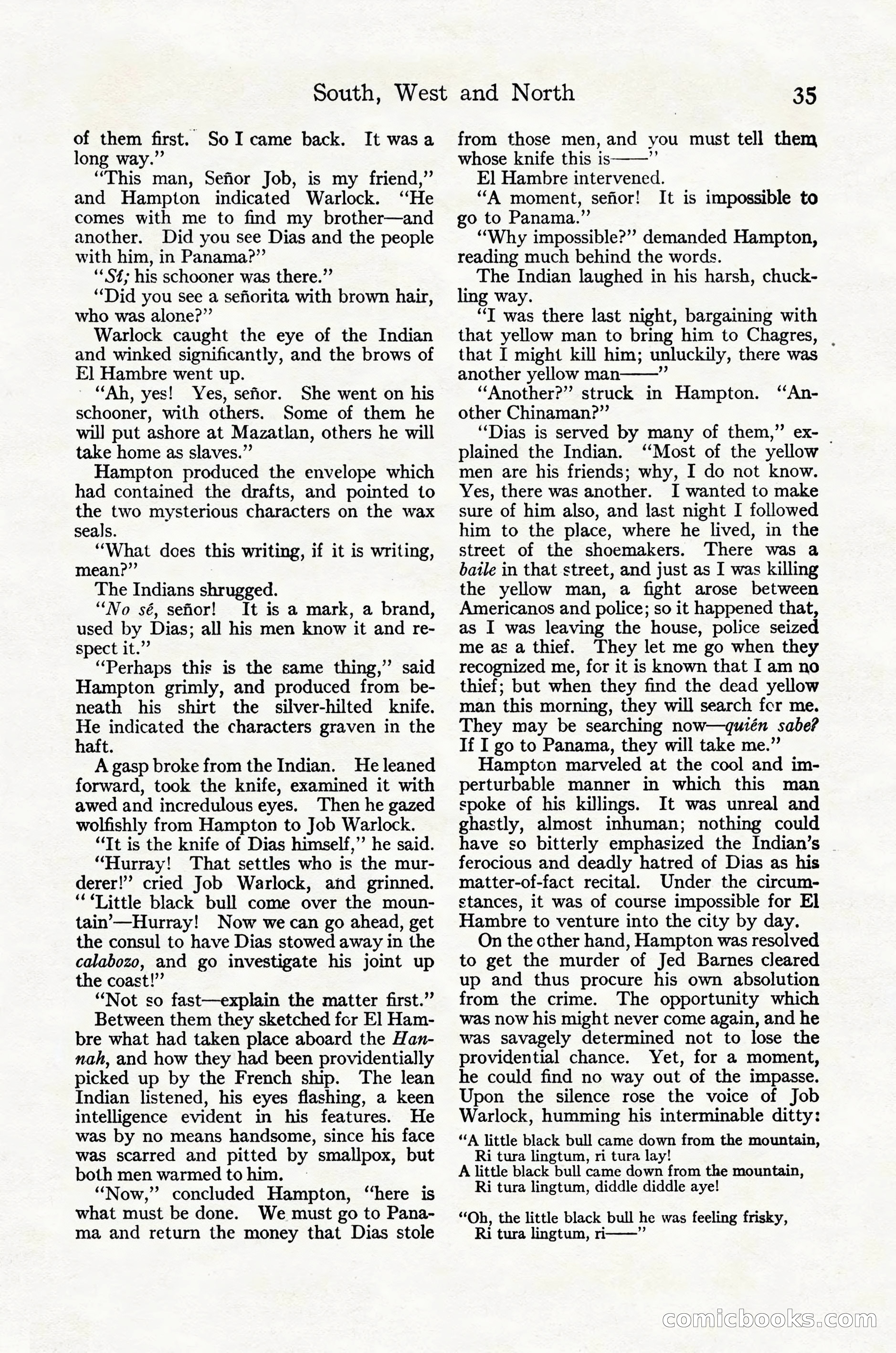 Adventure Magazine Cover, October 30, 1924 — page 45 of 204