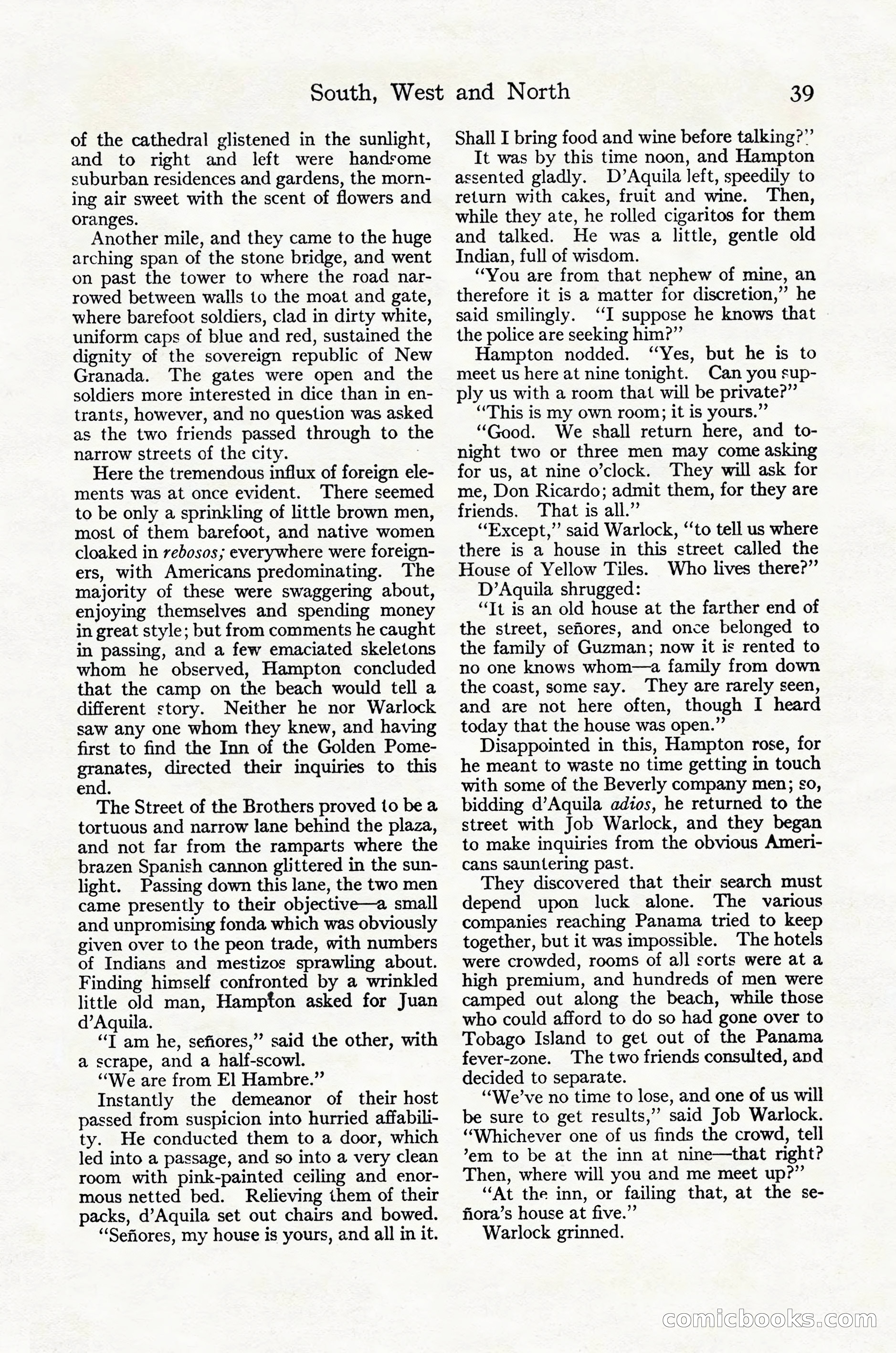 Adventure Magazine Cover, October 30, 1924 — page 49 of 204