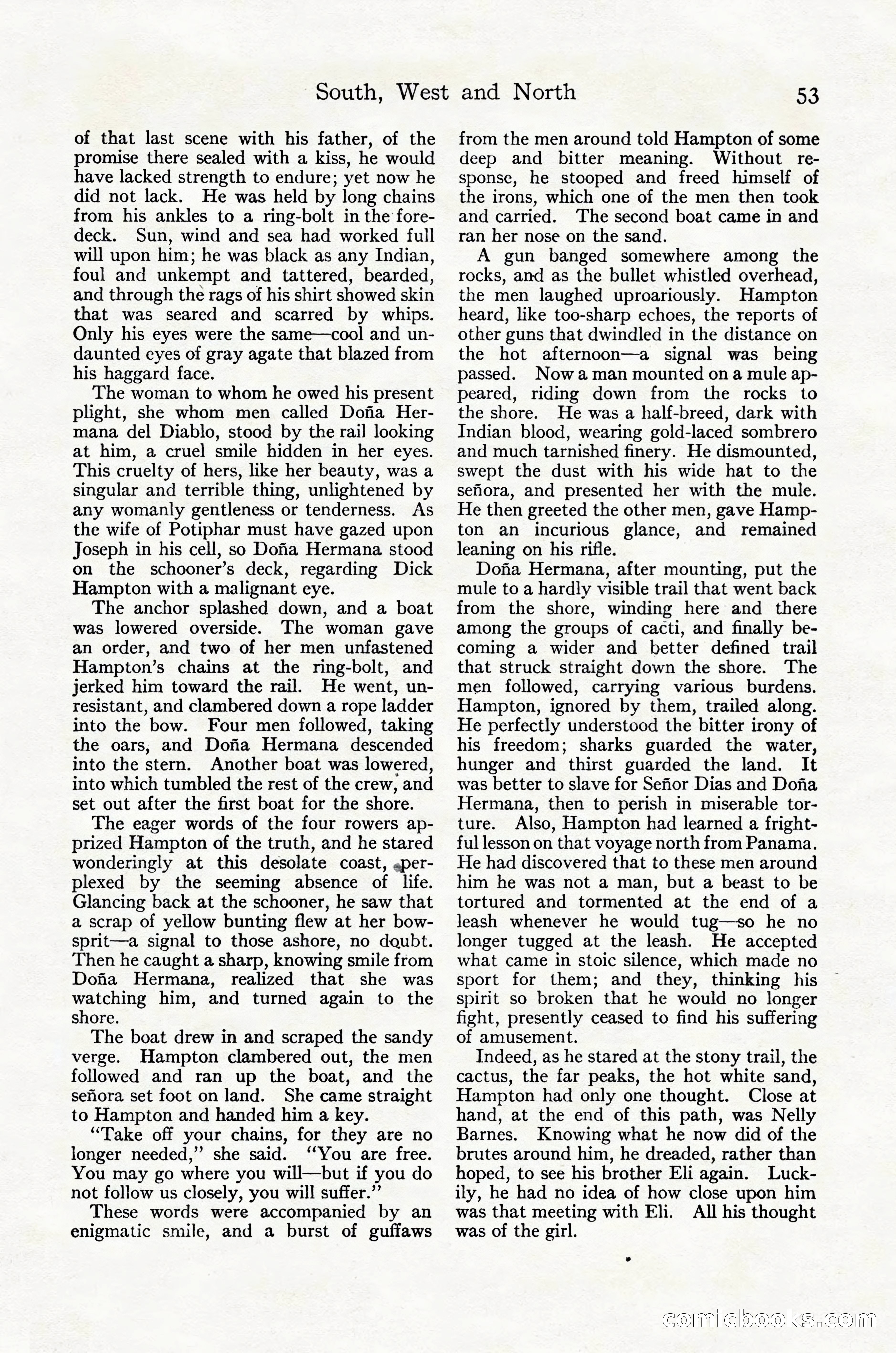 Adventure Magazine Cover, October 30, 1924 — page 63 of 204