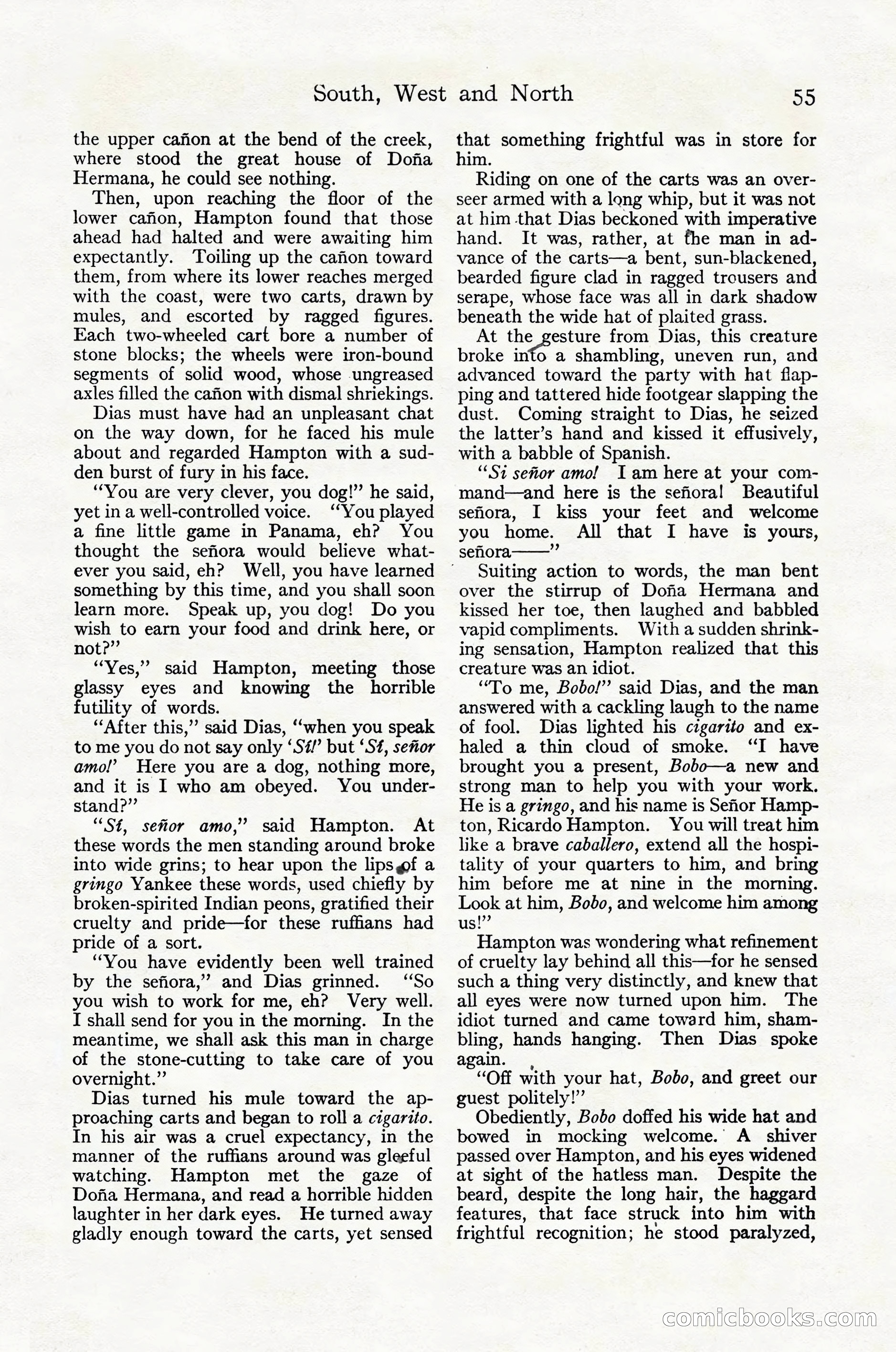 Adventure Magazine Cover, October 30, 1924 — page 65 of 204