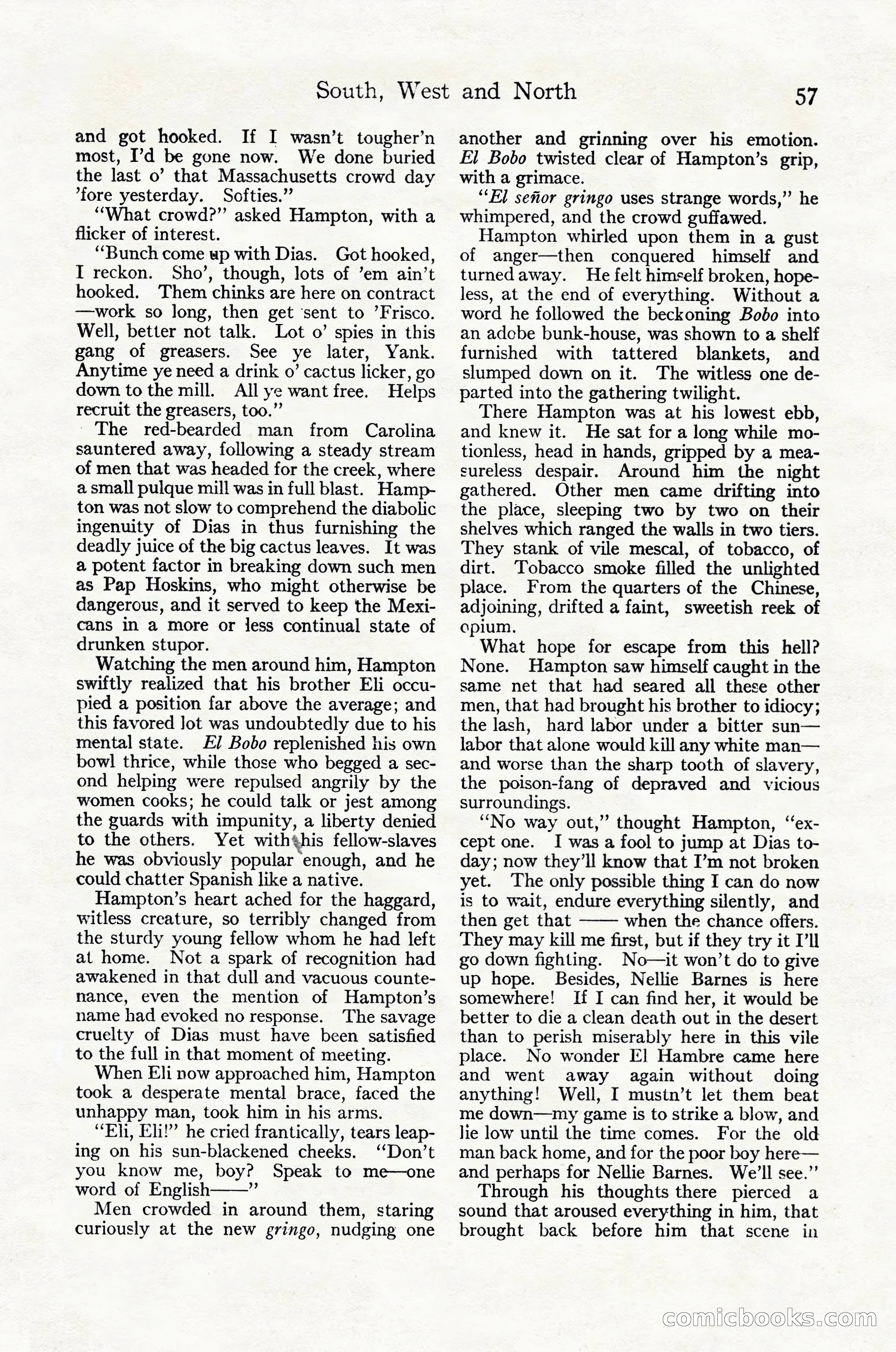 Adventure Magazine Cover, October 30, 1924 — page 67 of 204