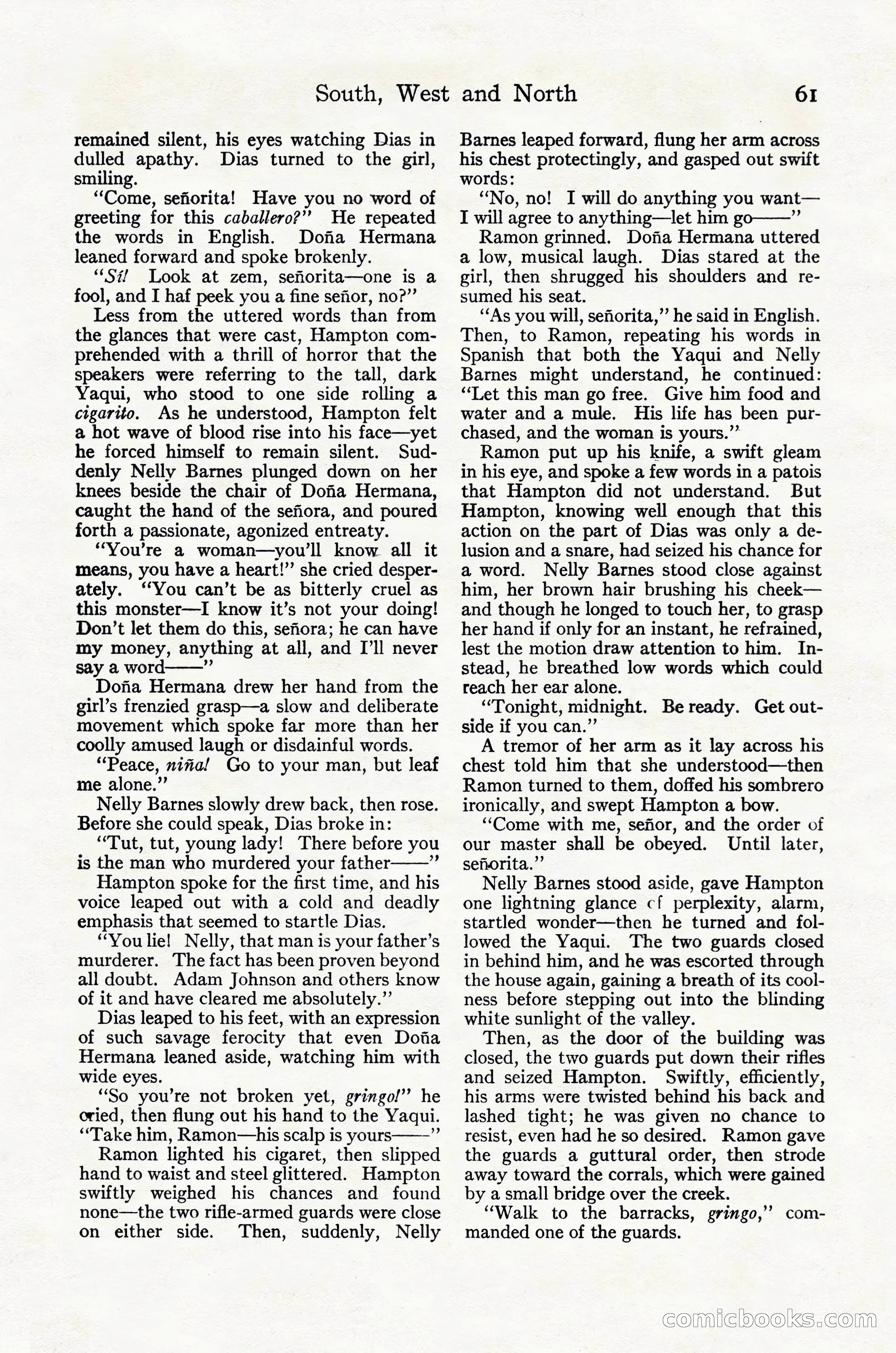 Adventure Magazine Cover, October 30, 1924 — page 71 of 204