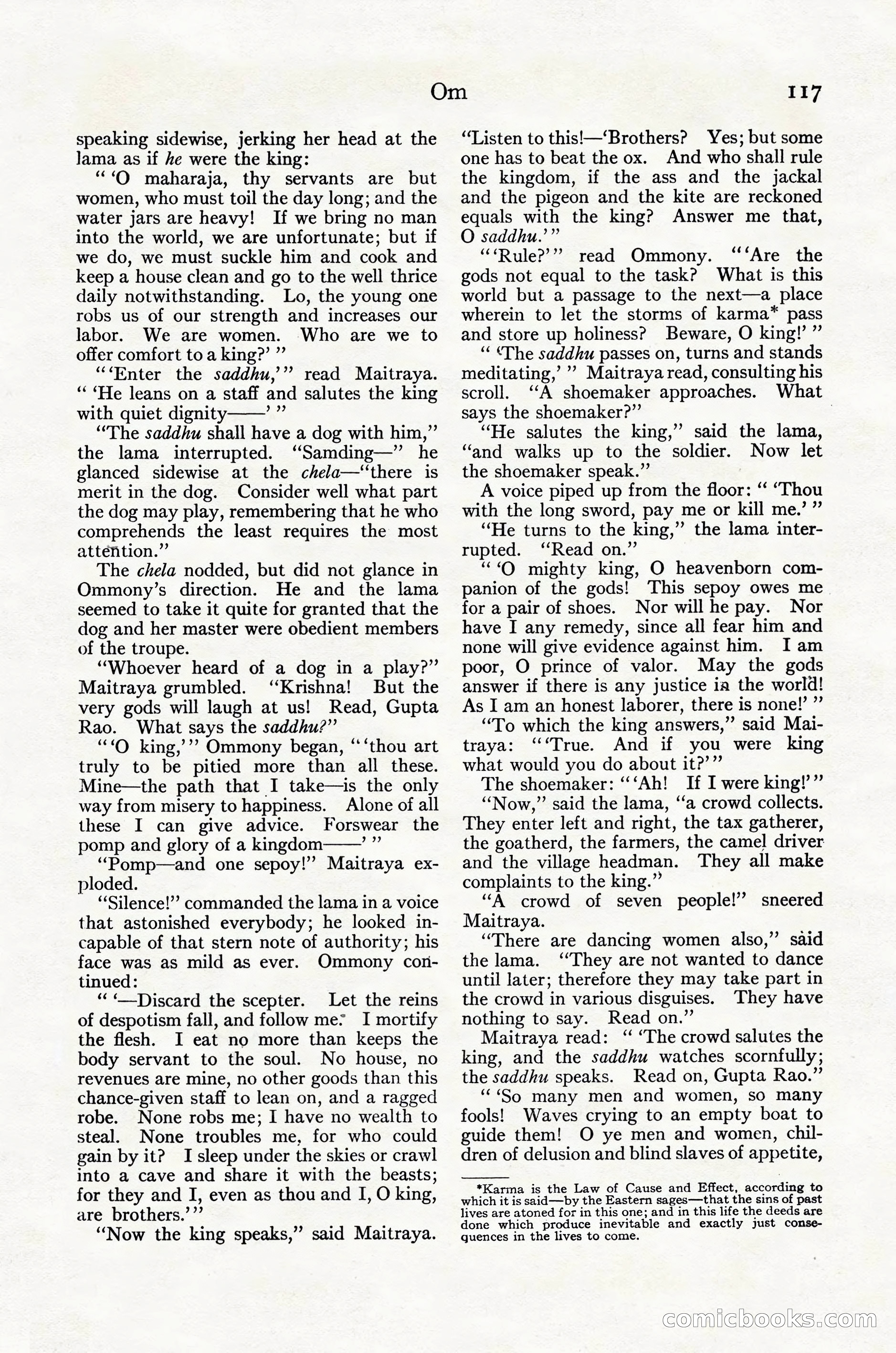Adventure Magazine Cover, October 30, 1924 — page 127 of 204