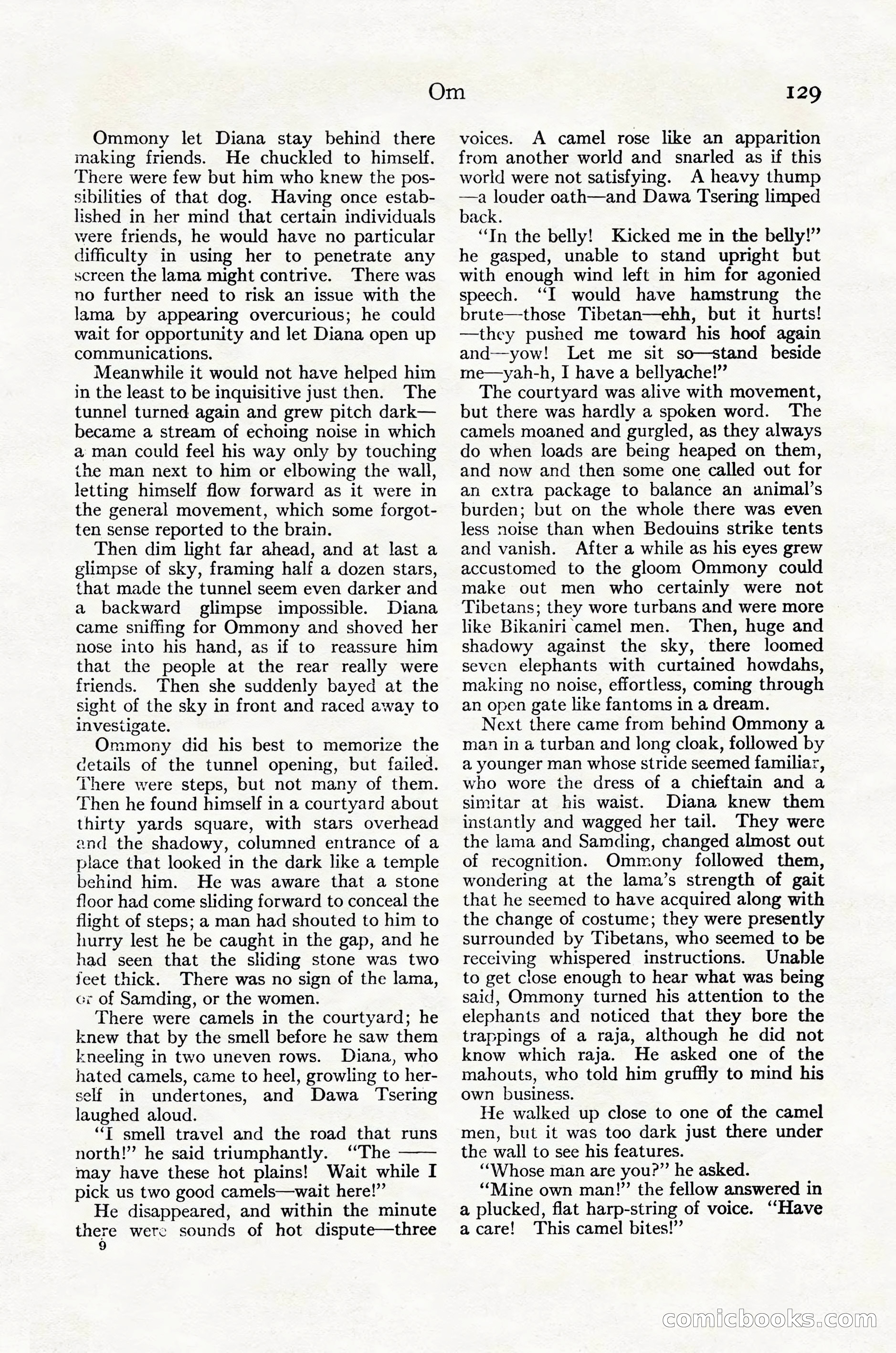 Adventure Magazine Cover, October 30, 1924 — page 139 of 204