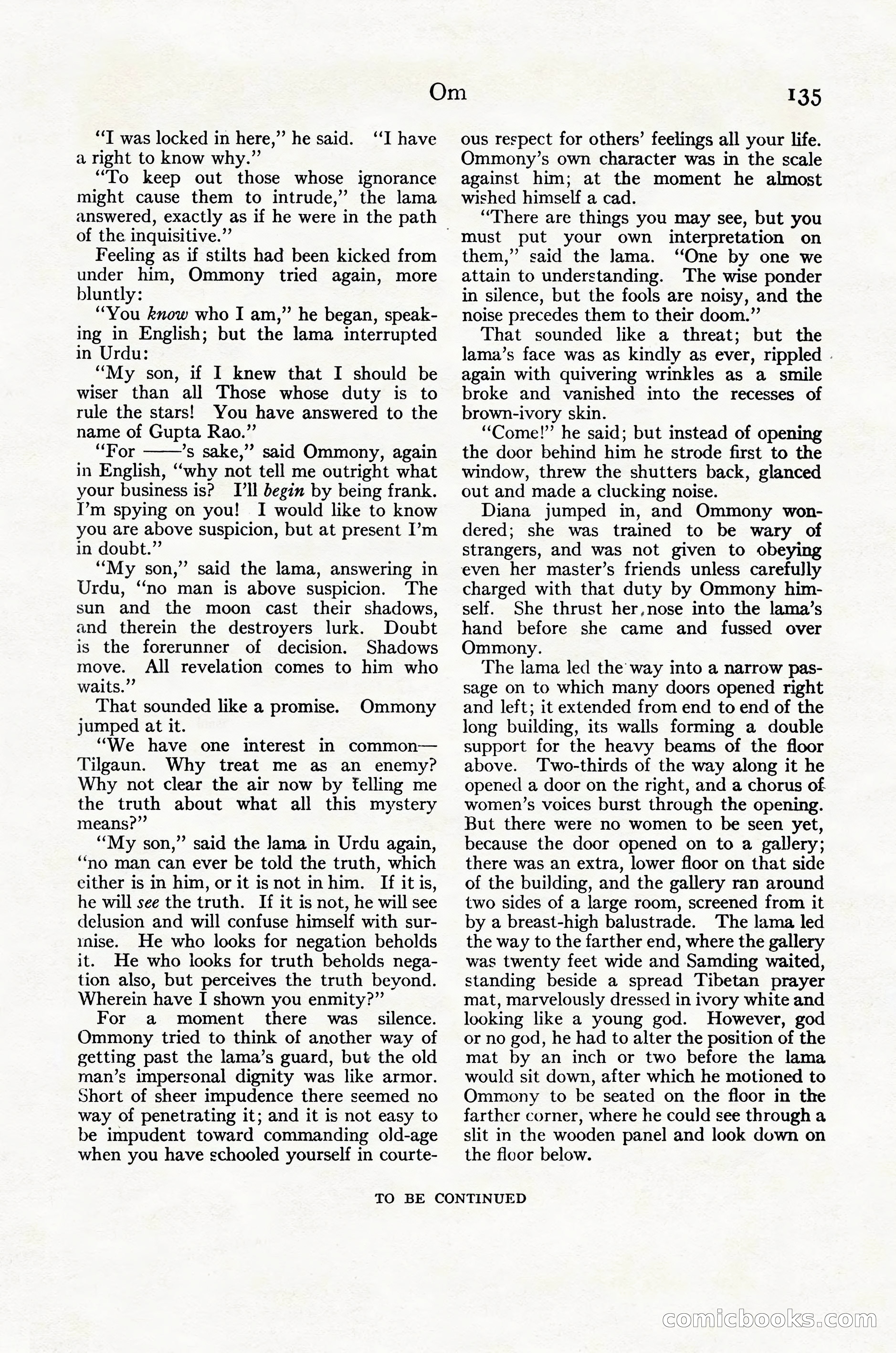 Adventure Magazine Cover, October 30, 1924 — page 145 of 204