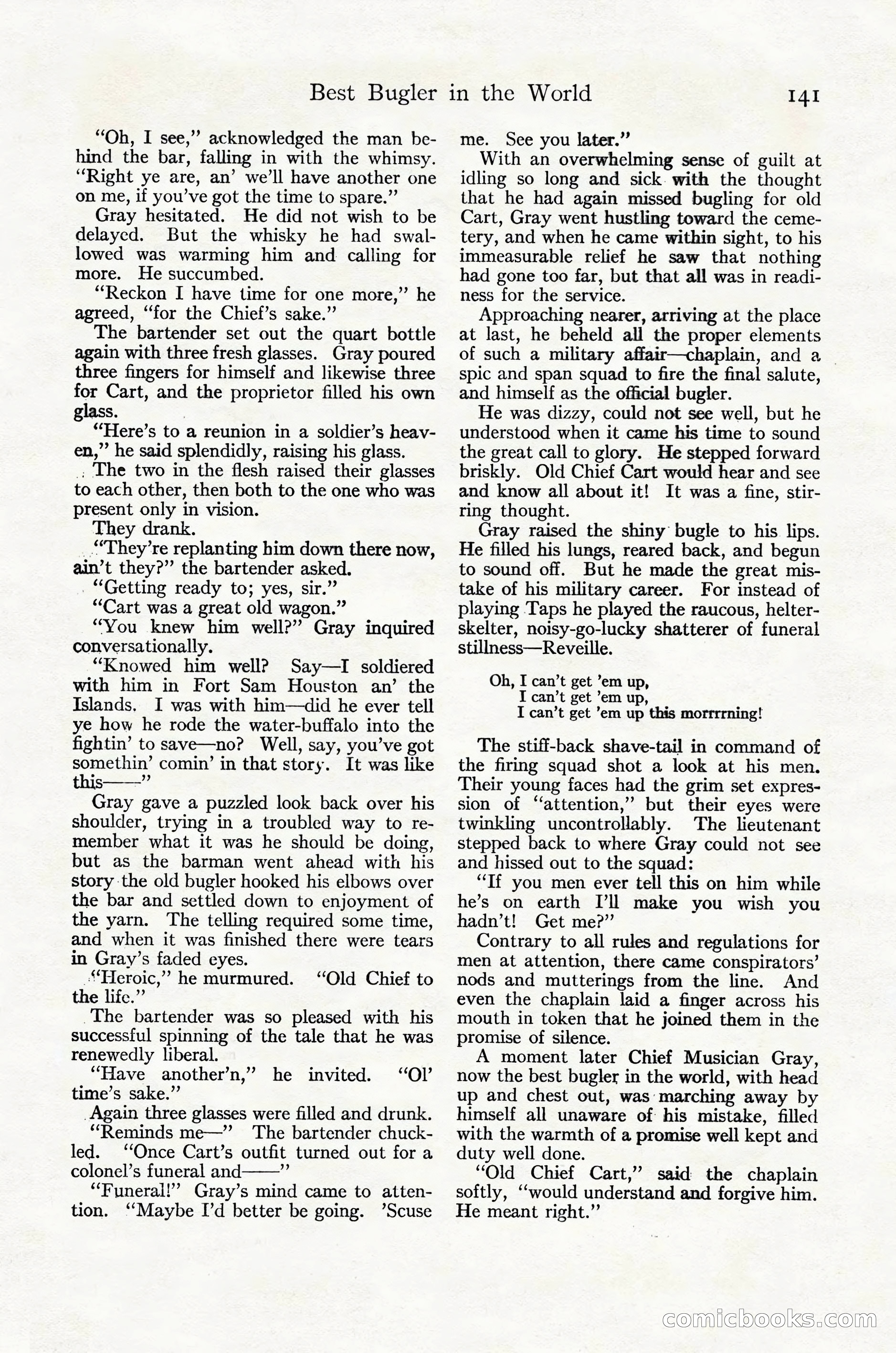 Adventure Magazine Cover, October 30, 1924 — page 151 of 204