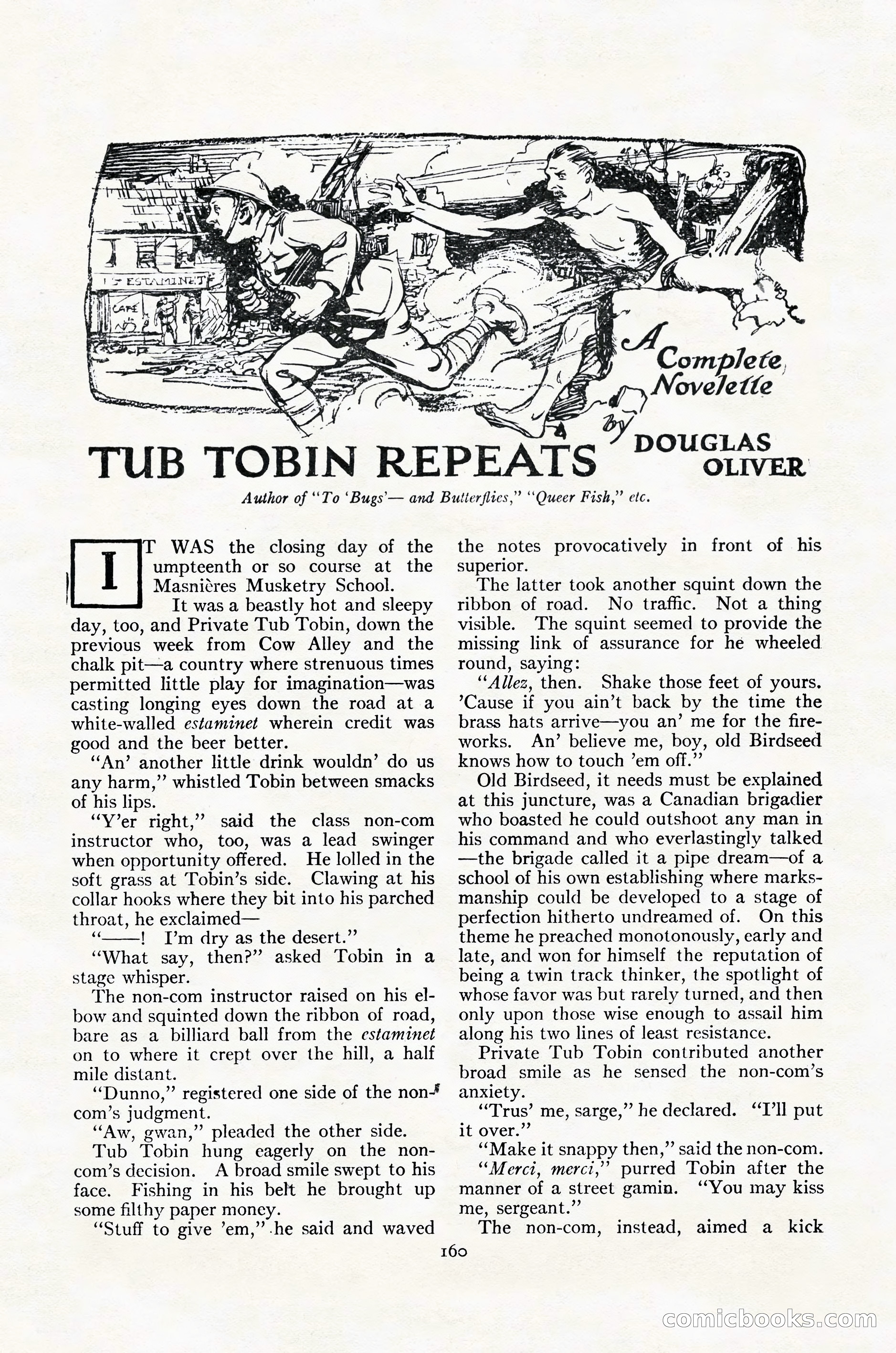 Adventure Magazine Cover, October 30, 1924 — page 170 of 204