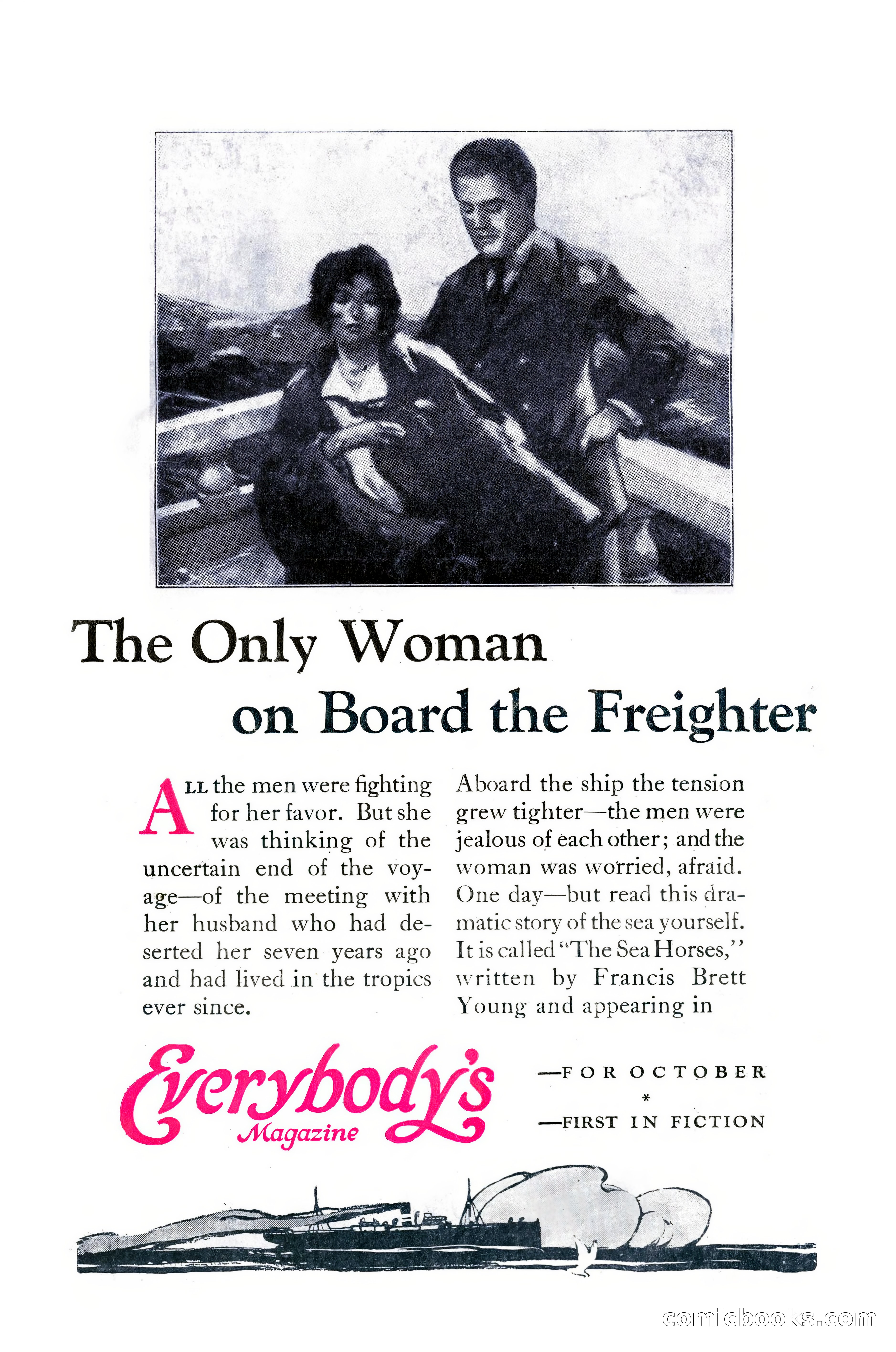 Adventure Magazine Cover, October 30, 1924 — page 204 of 204