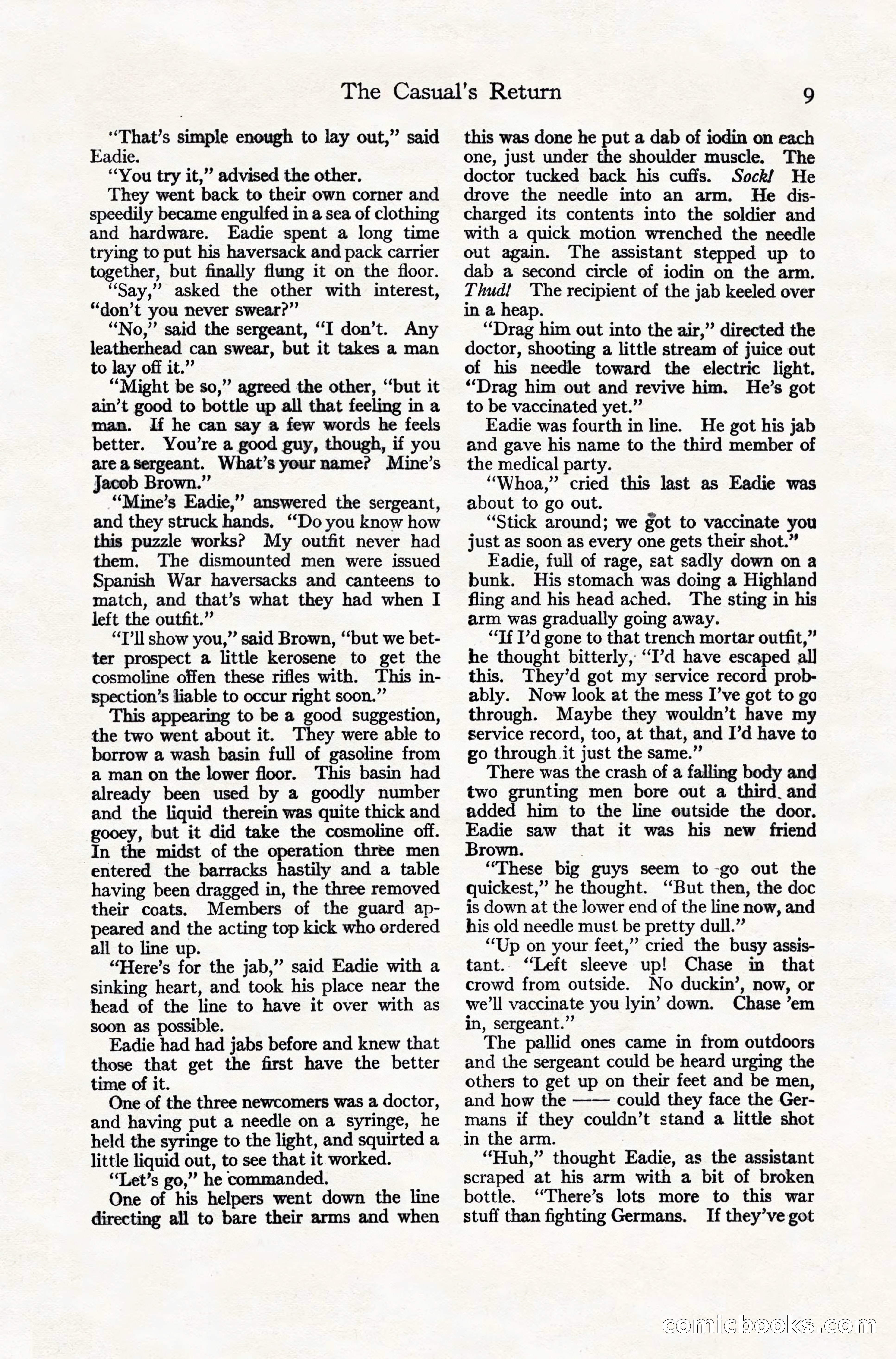 Adventure Magazine Cover, November 10, 1924 — page 11 of 194