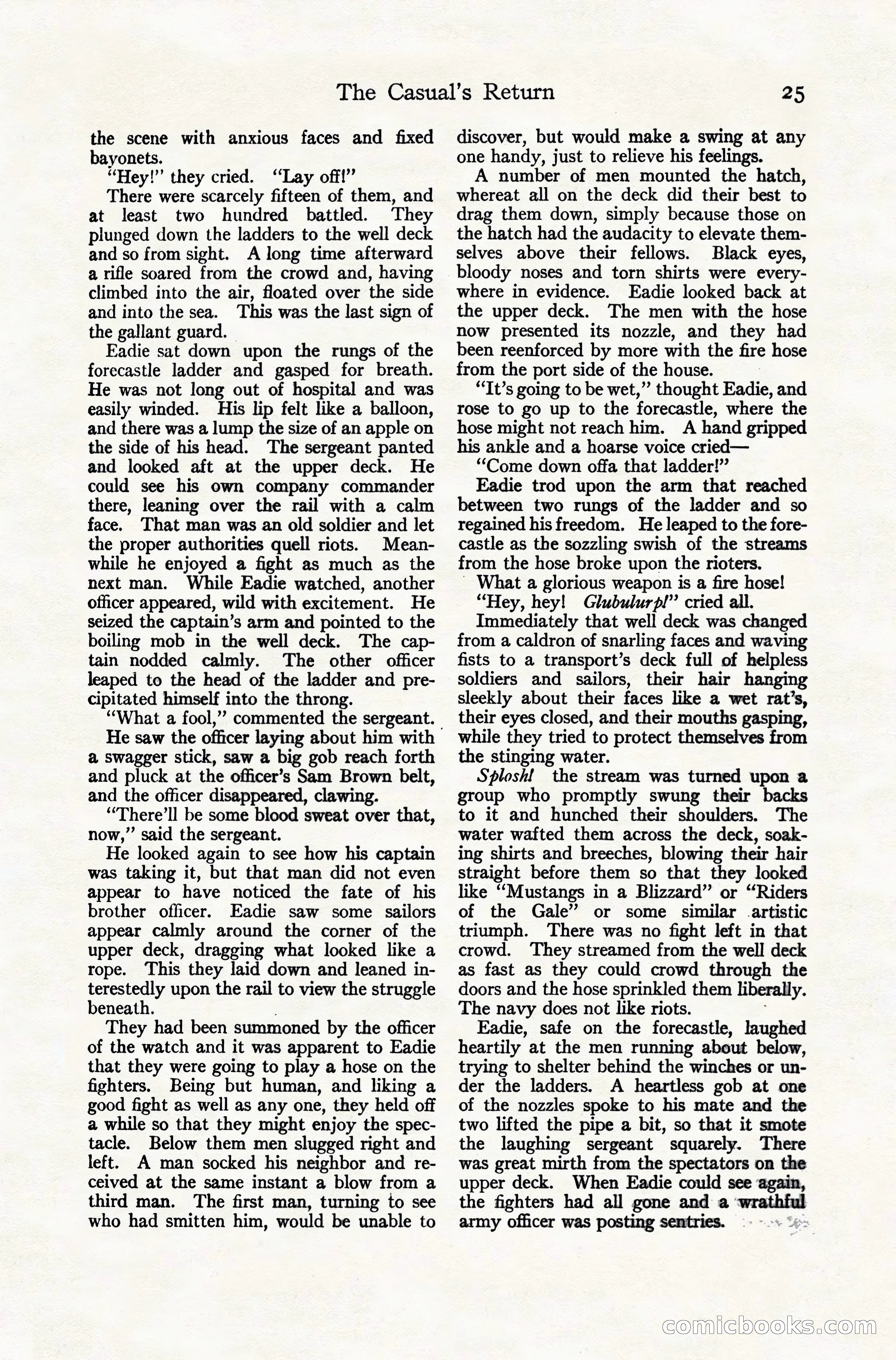 Adventure Magazine Cover, November 10, 1924 — page 27 of 194