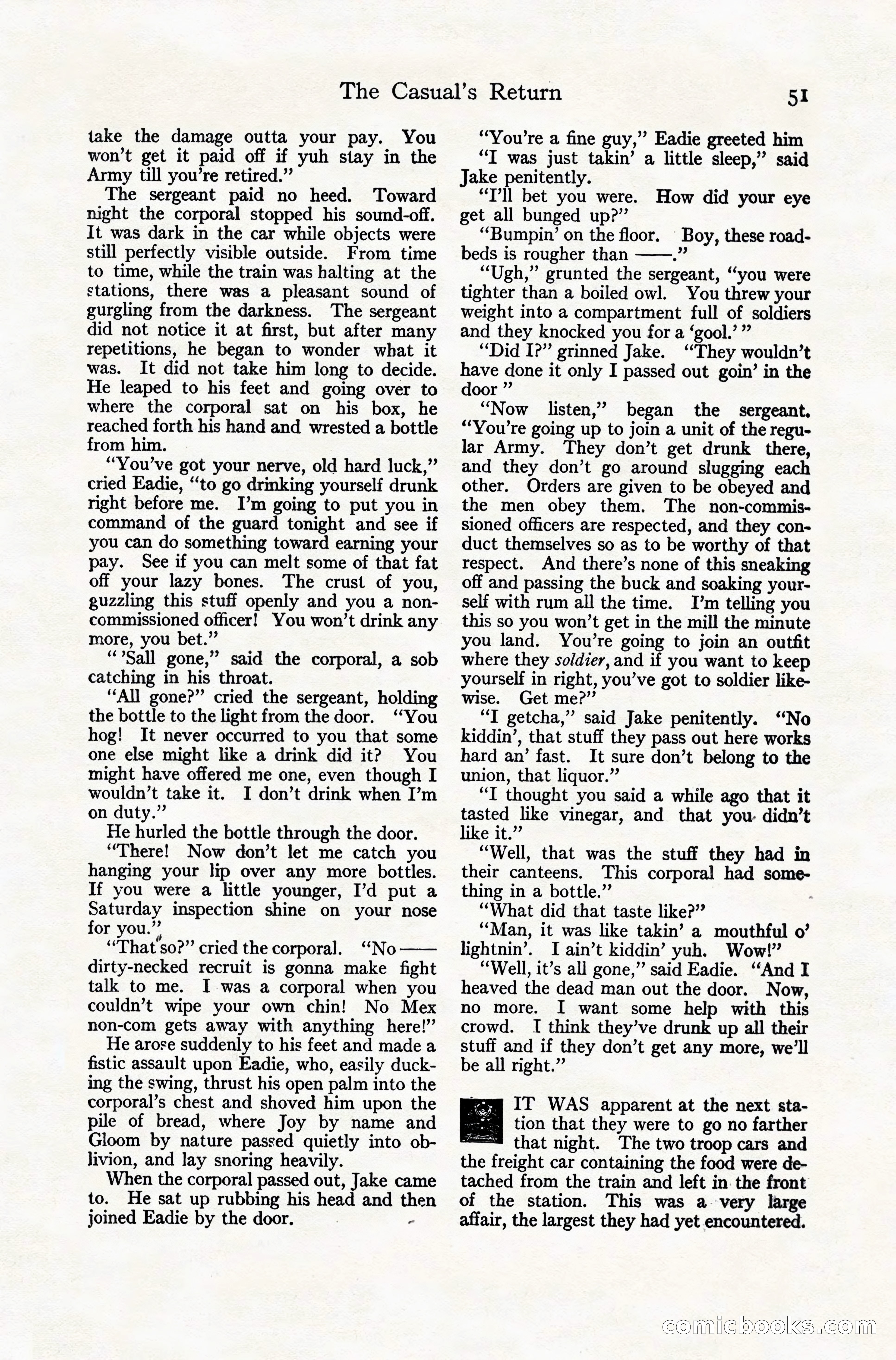 Adventure Magazine Cover, November 10, 1924 — page 53 of 194