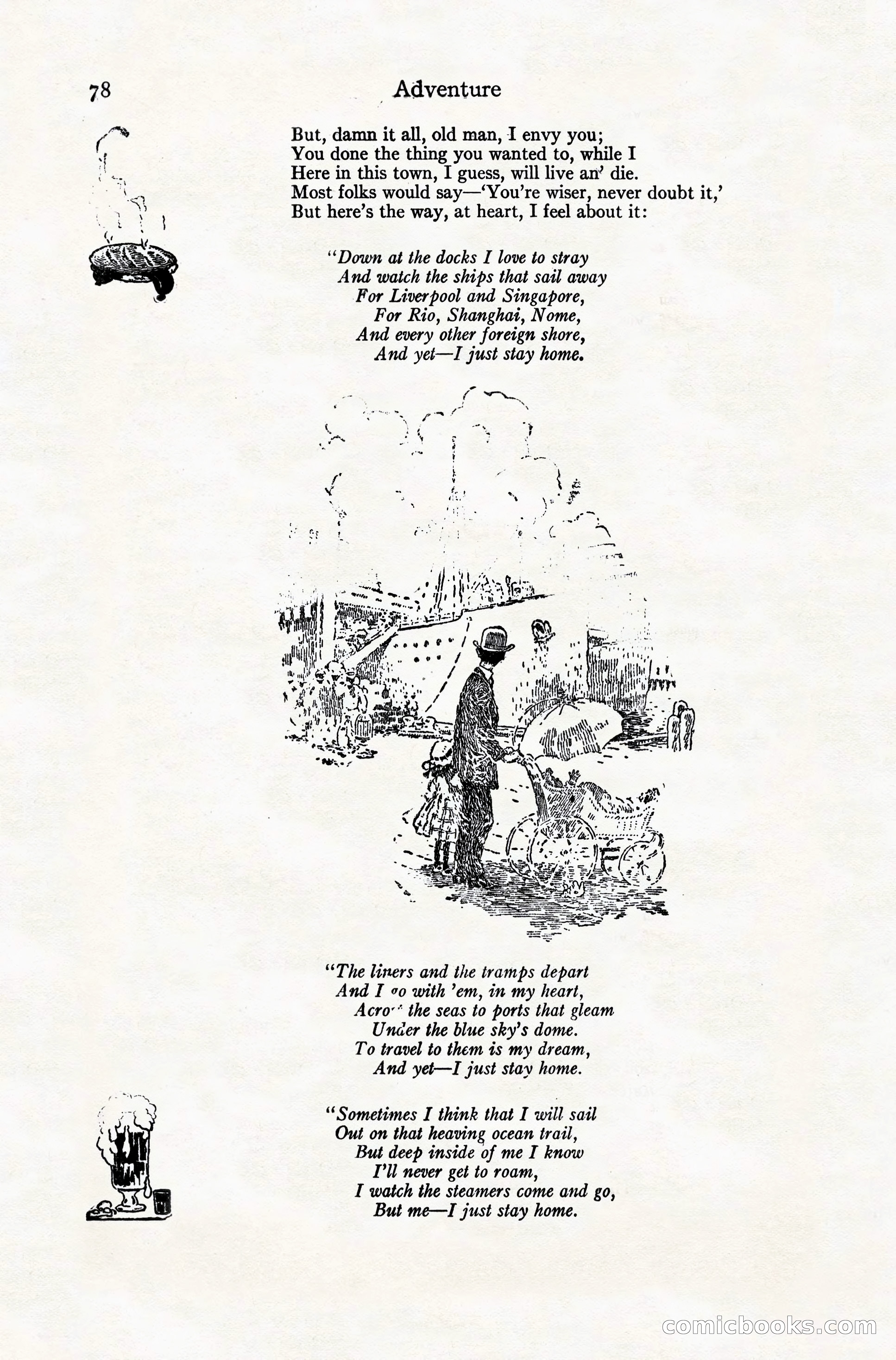Adventure Magazine Cover, November 10, 1924 — page 80 of 194
