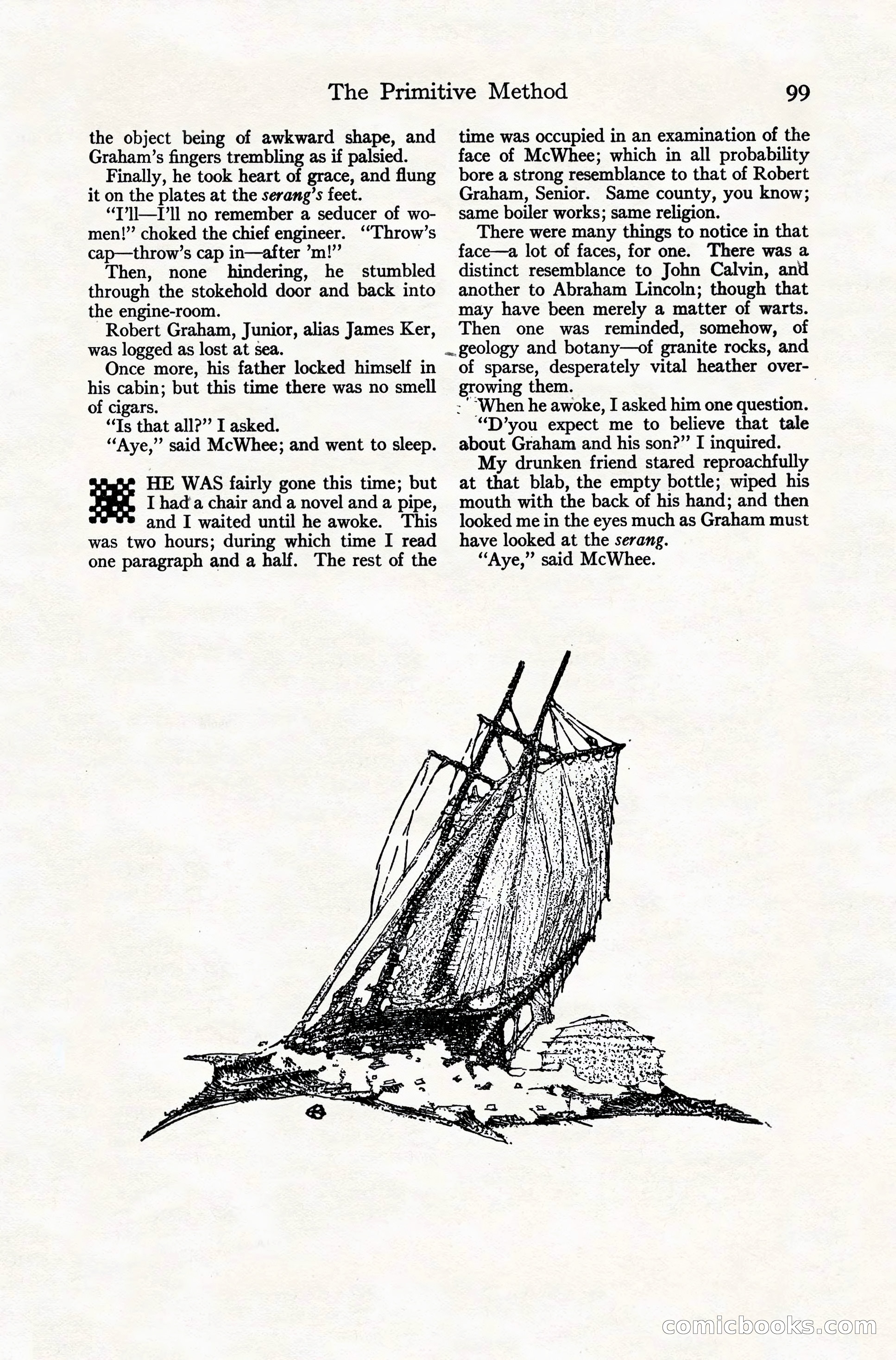 Adventure Magazine Cover, November 10, 1924 — page 101 of 194