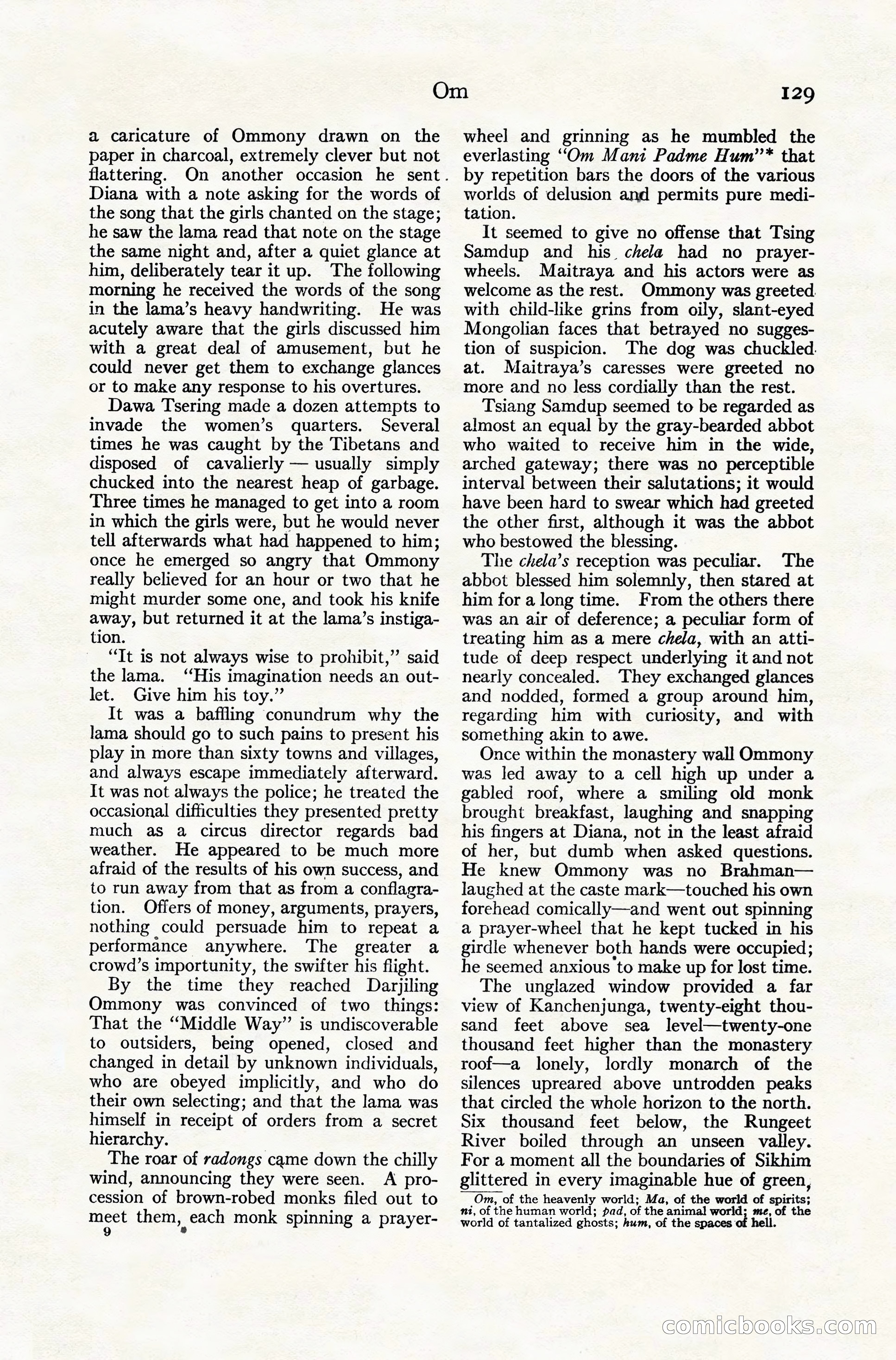 Adventure Magazine Cover, November 10, 1924 — page 131 of 194