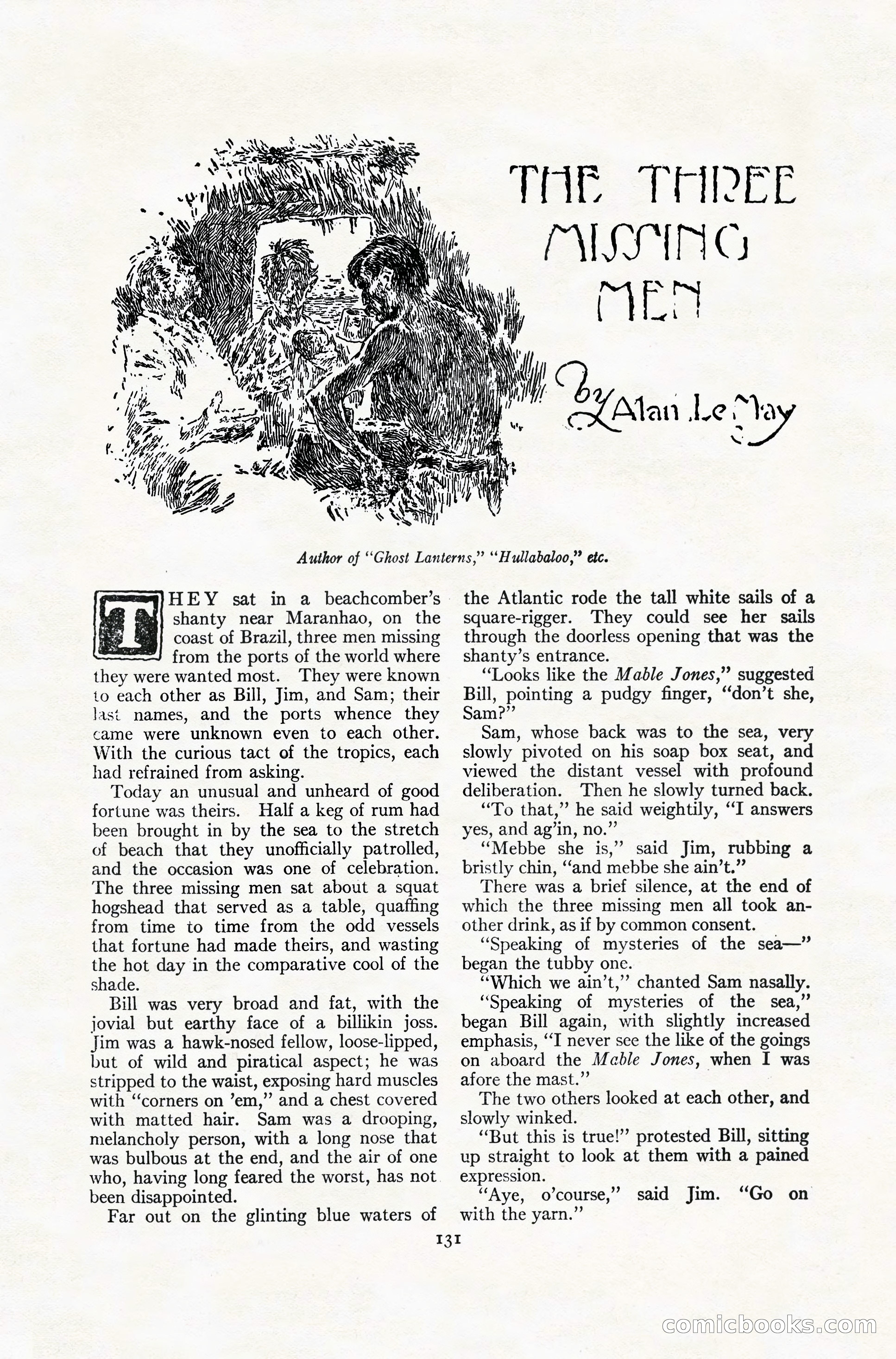 Adventure Magazine Cover, November 10, 1924 — page 133 of 194