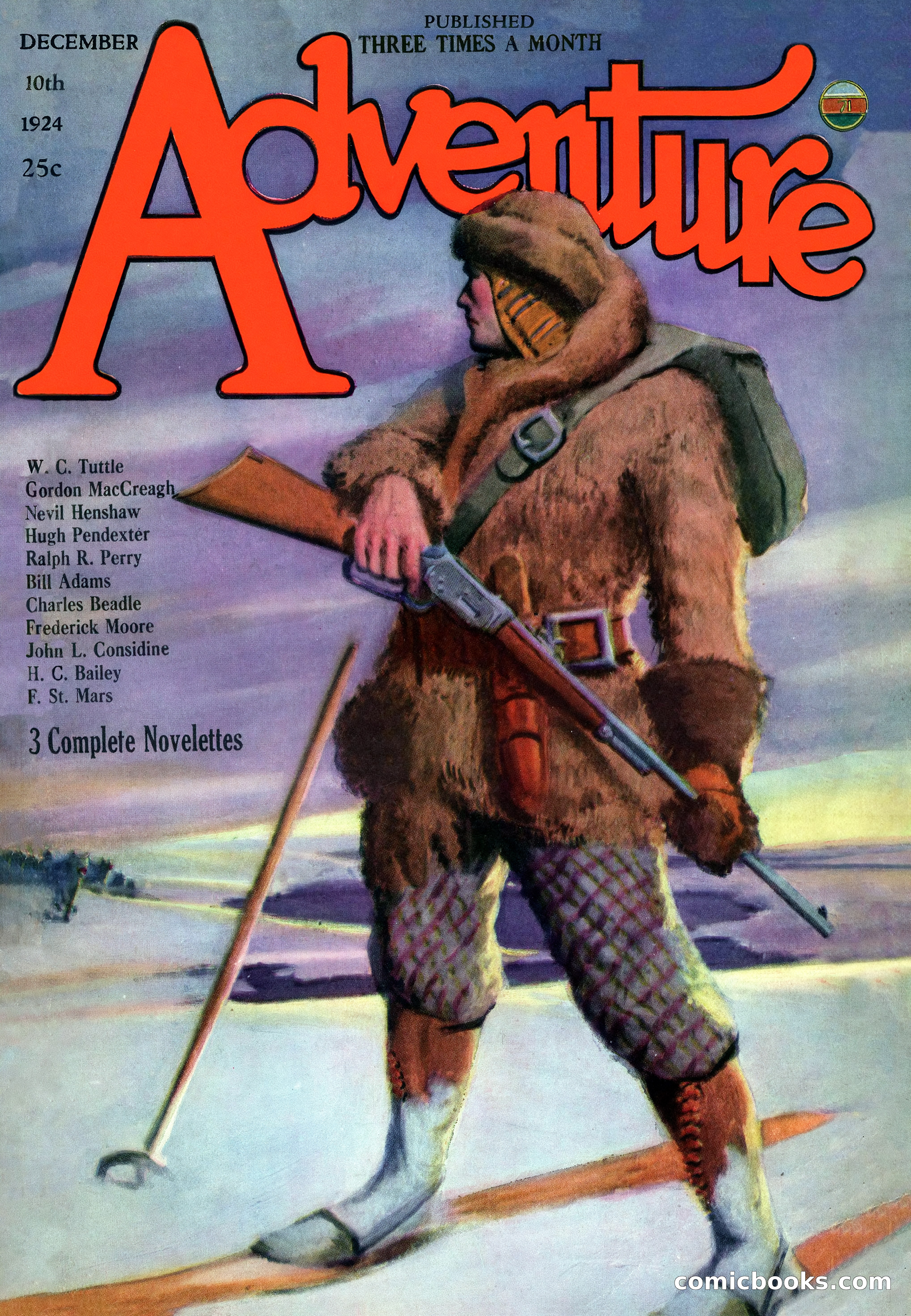Adventure Magazine, December 10, 1924