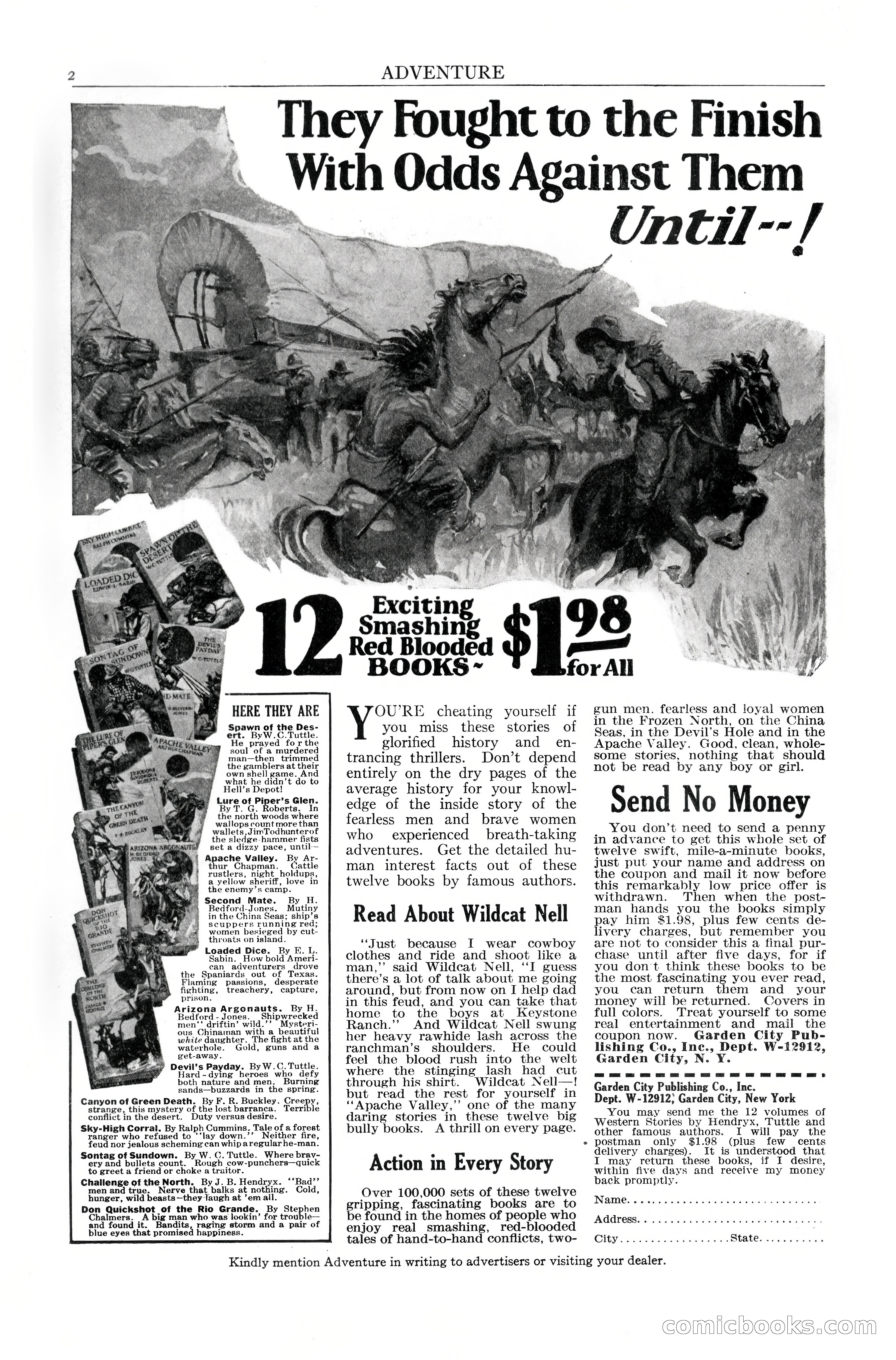 Adventure Magazine, December 10, 1924 — page 4 of 216