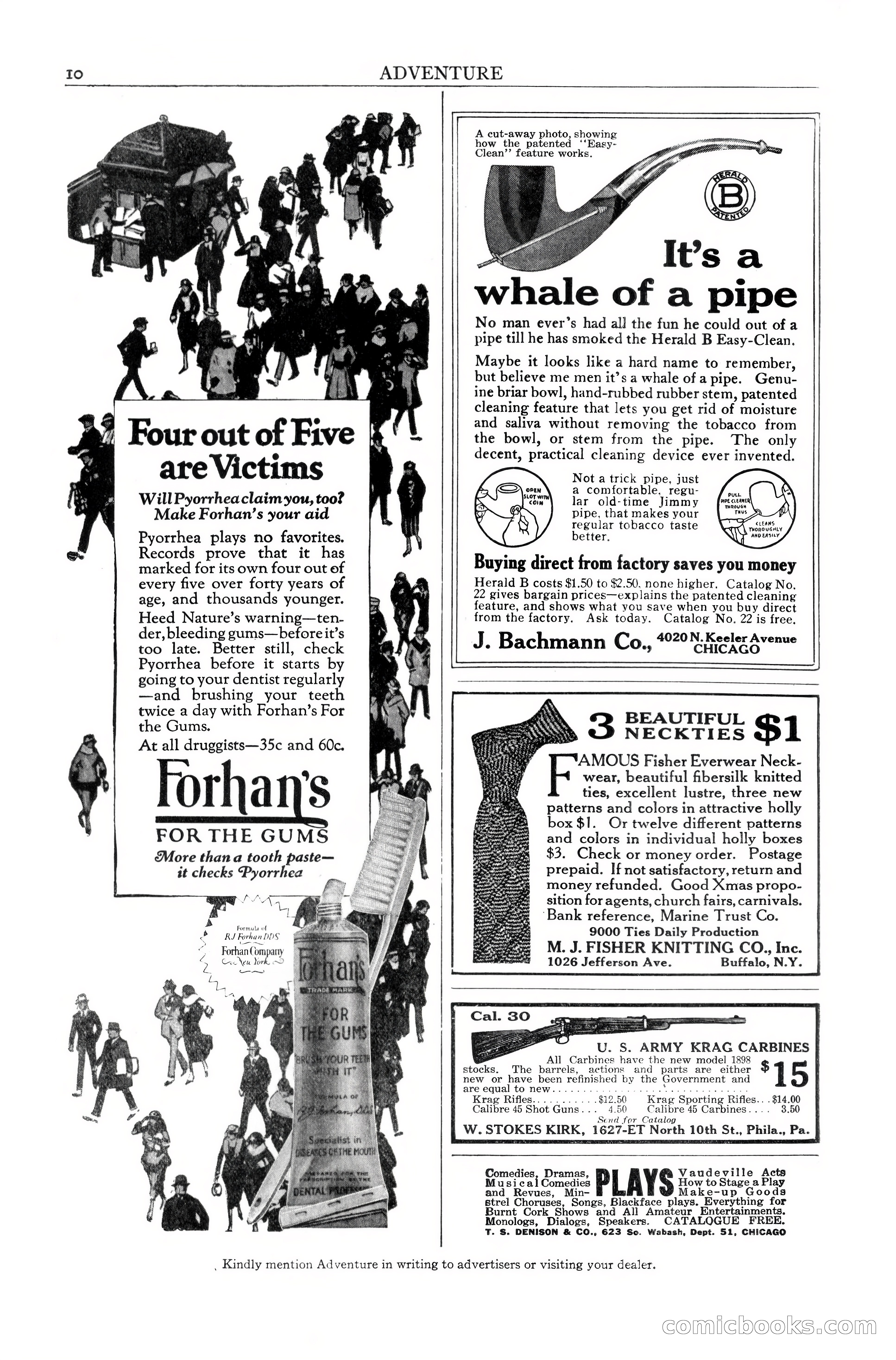 Adventure Magazine, December 10, 1924 — page 12 of 216