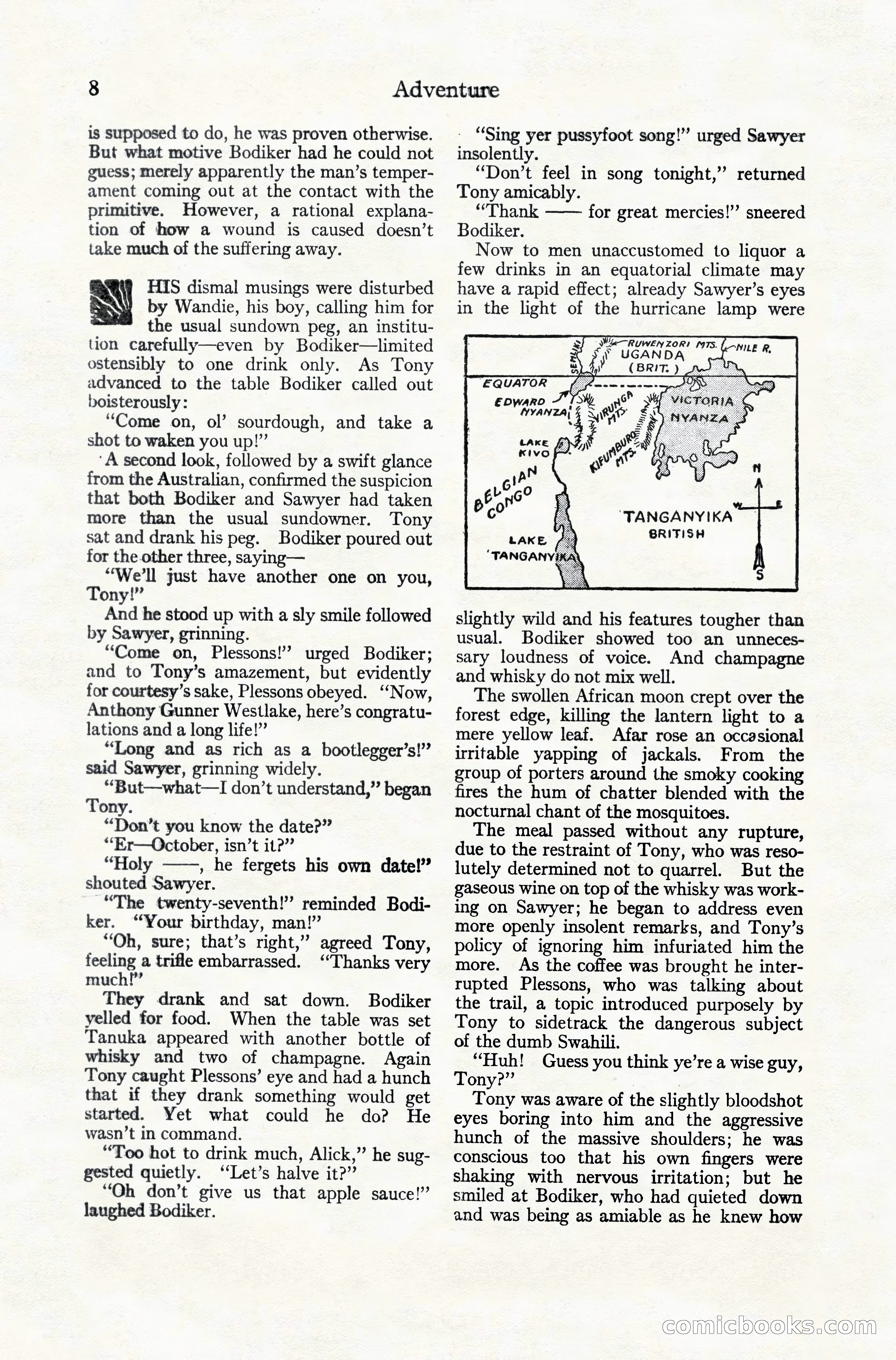 Adventure Magazine, December 10, 1924 — page 30 of 216