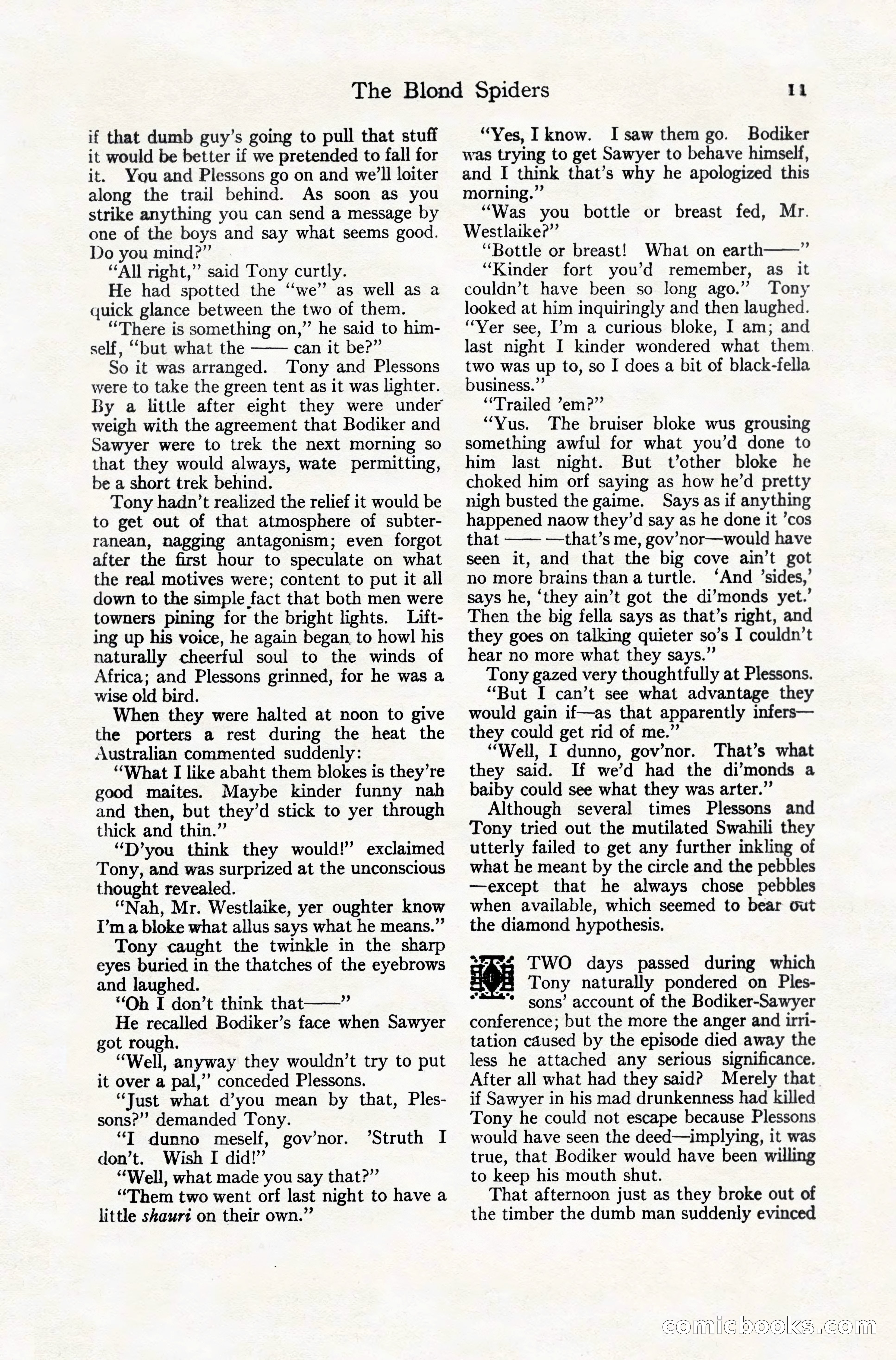 Adventure Magazine, December 10, 1924 — page 33 of 216