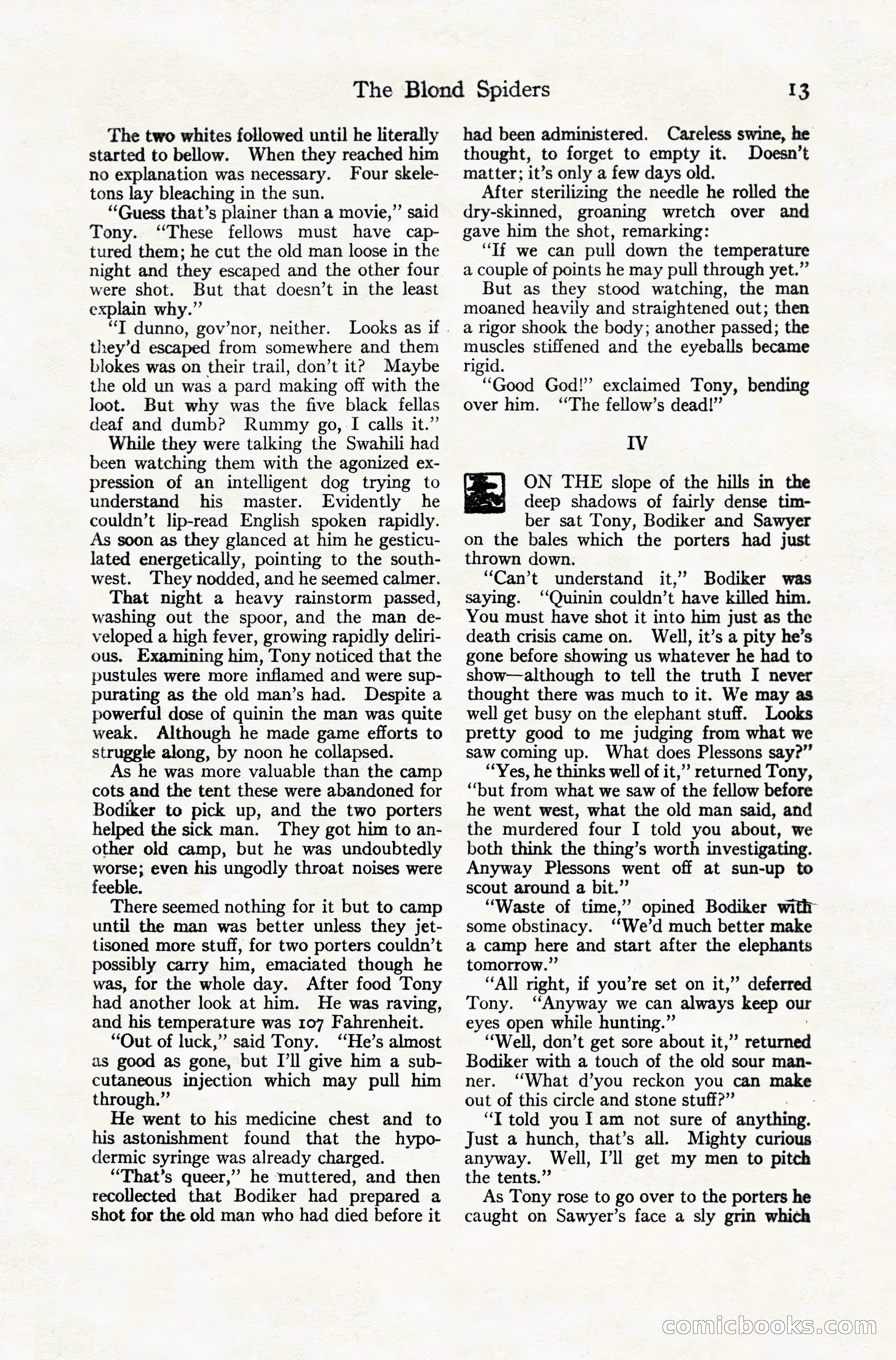 Adventure Magazine, December 10, 1924 — page 35 of 216