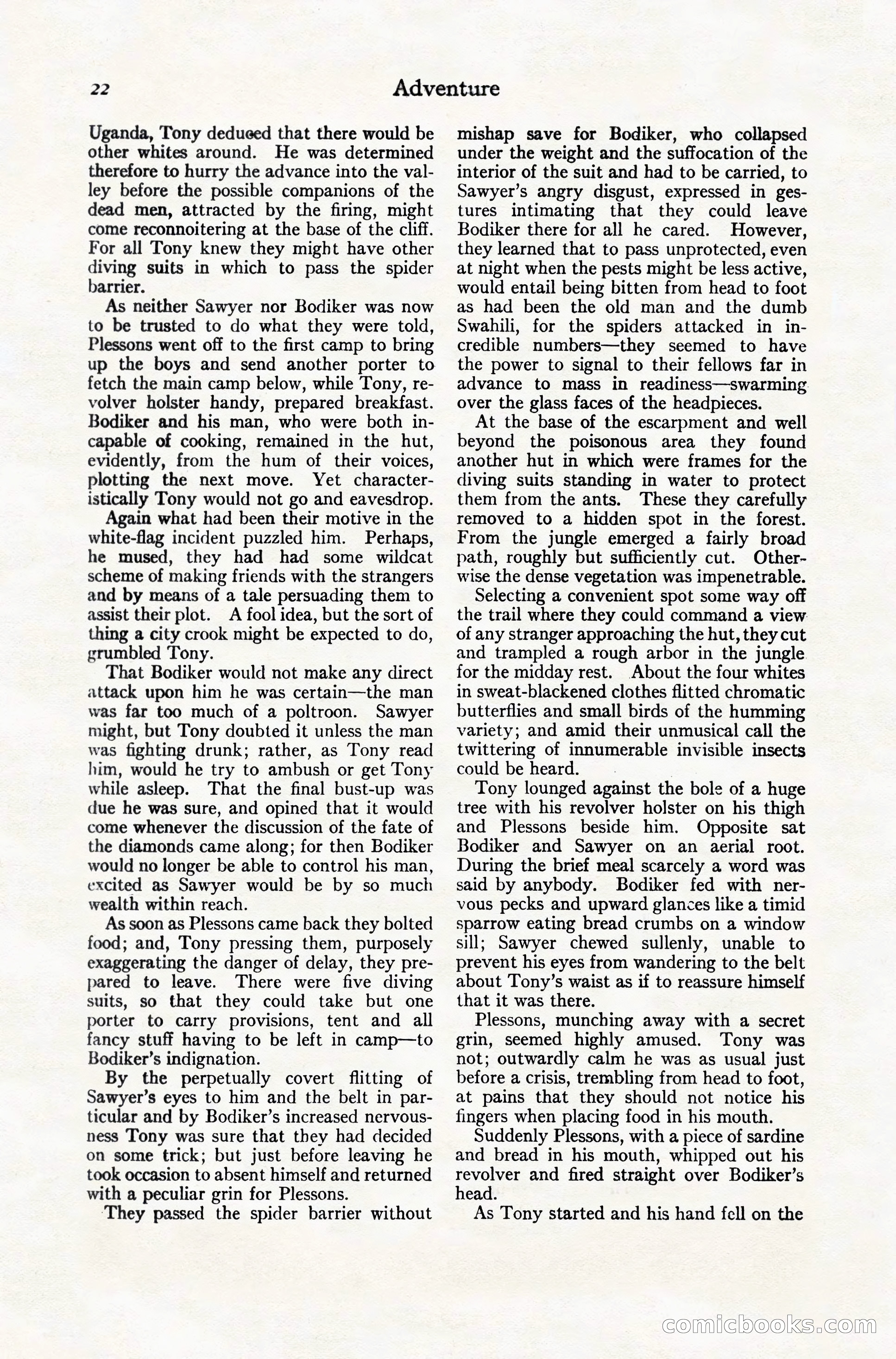 Adventure Magazine, December 10, 1924 — page 44 of 216