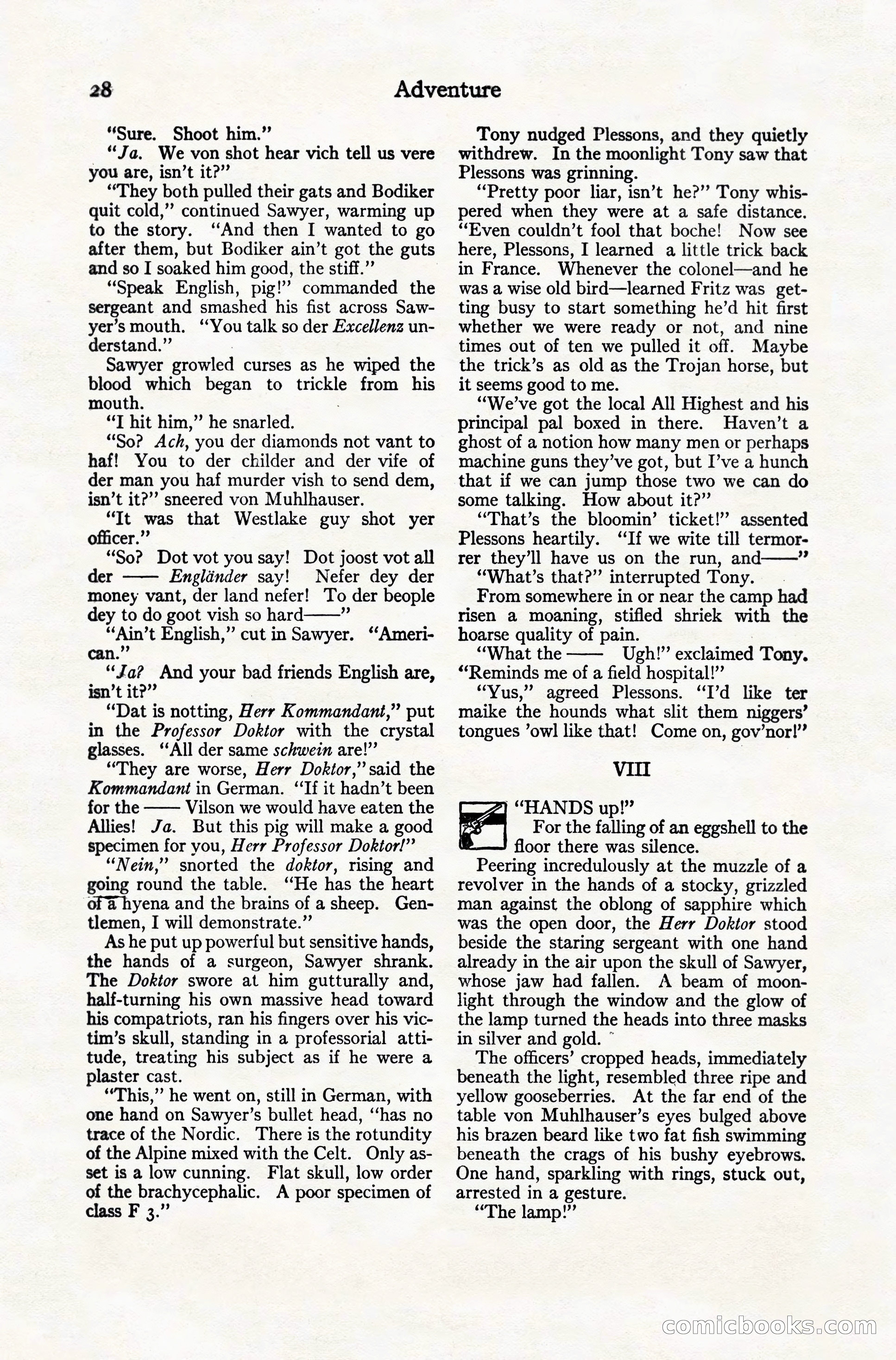 Adventure Magazine, December 10, 1924 — page 50 of 216