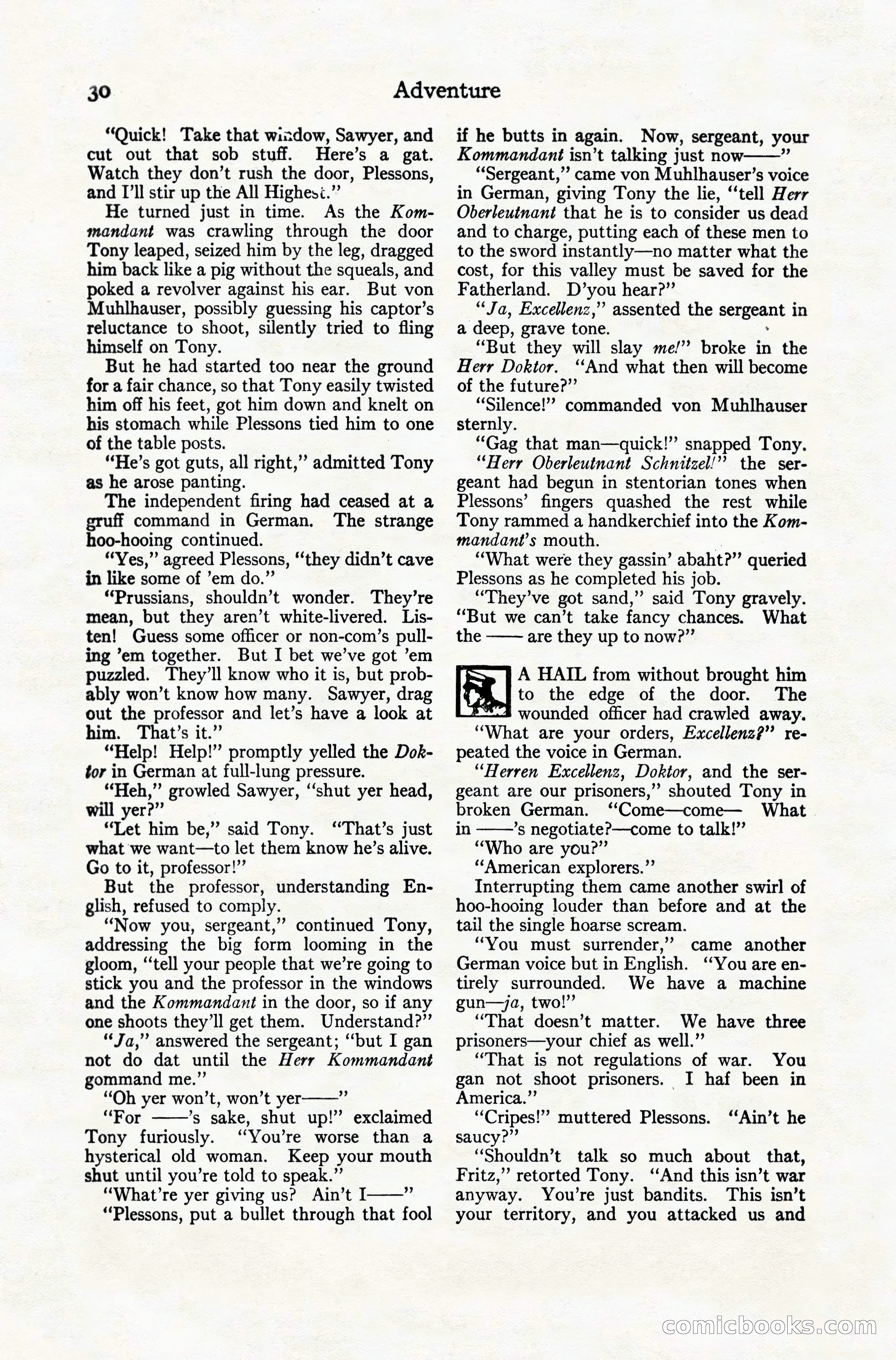 Adventure Magazine, December 10, 1924 — page 52 of 216