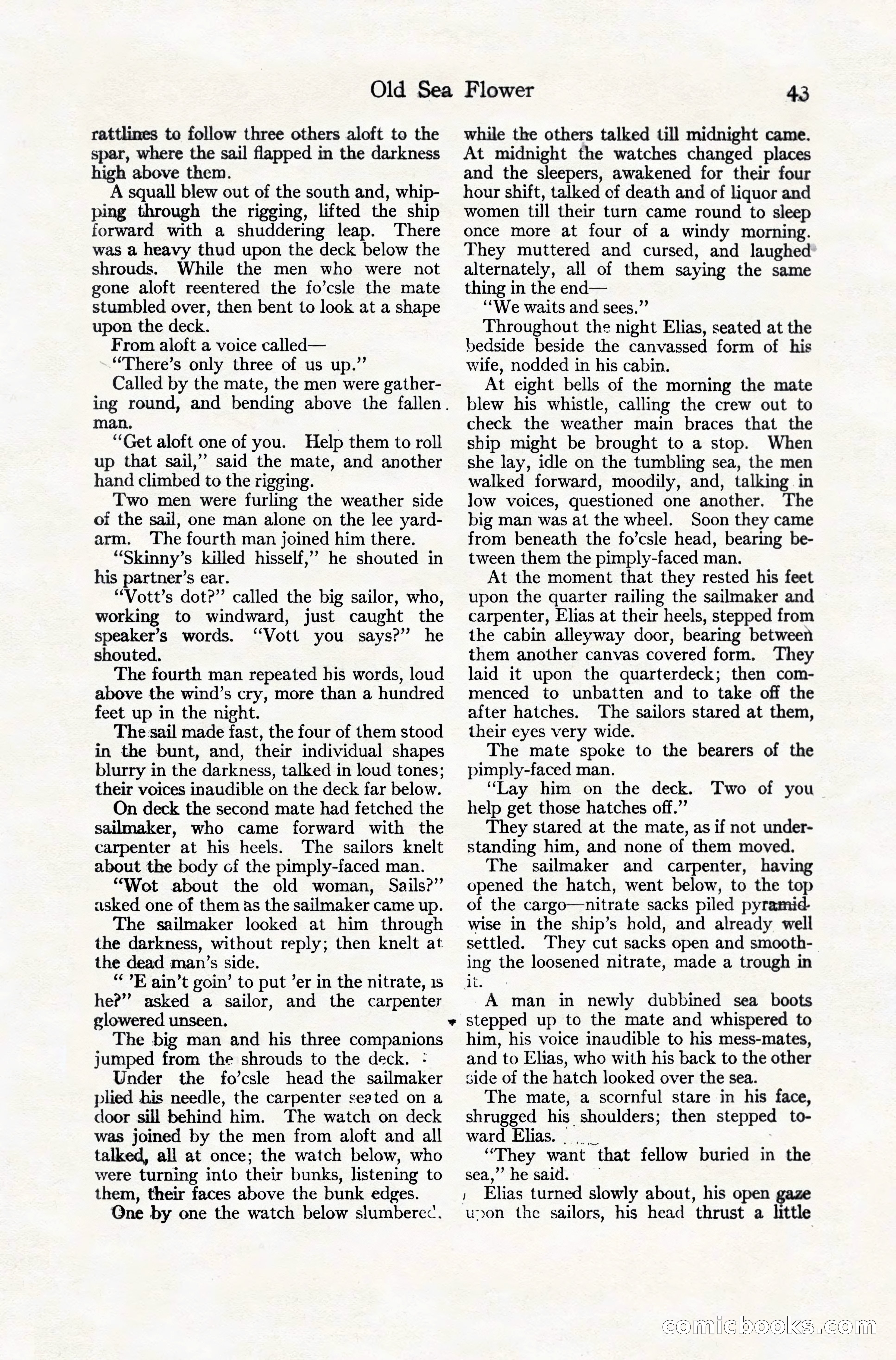 Adventure Magazine, December 10, 1924 — page 65 of 216
