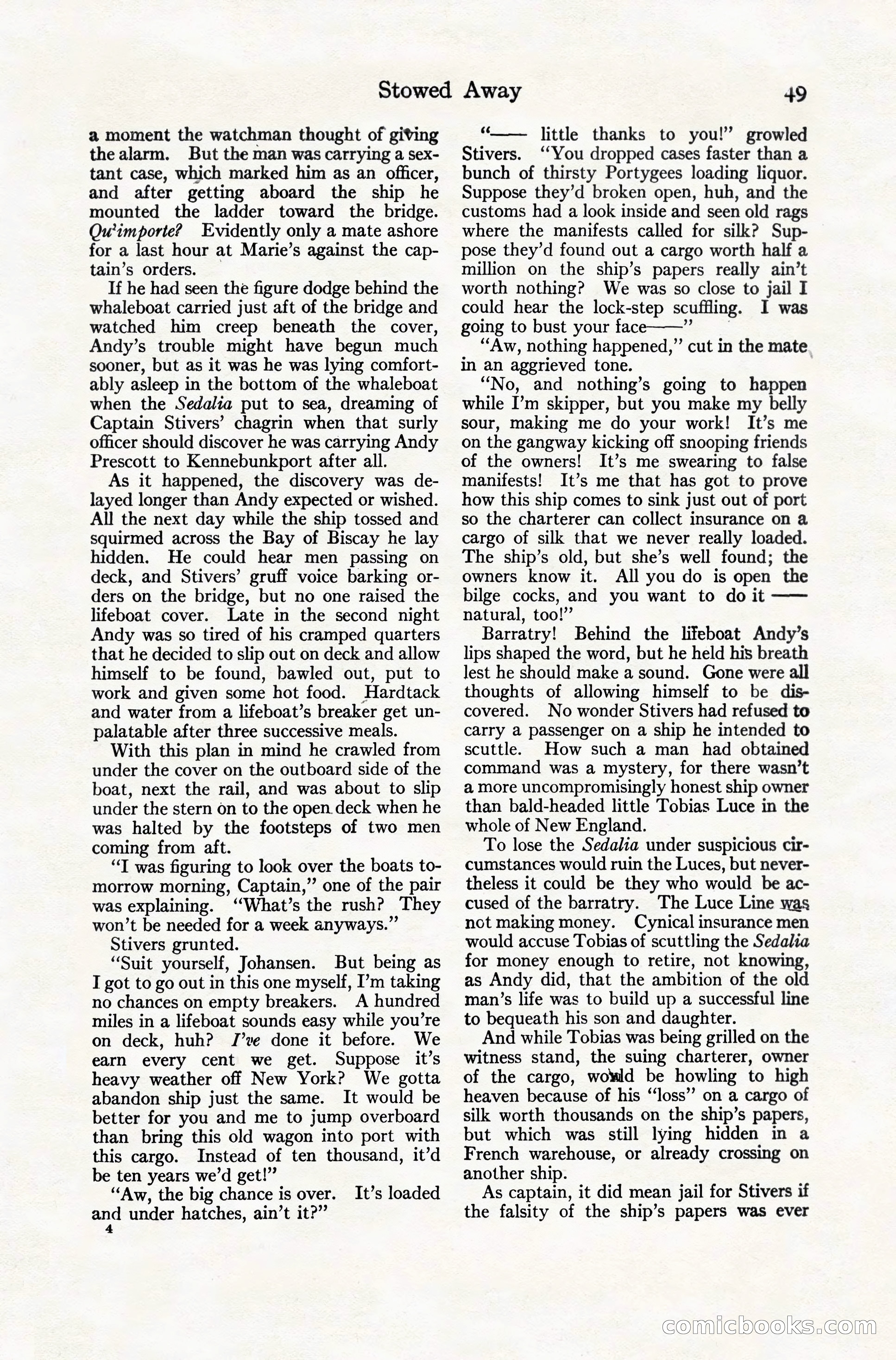 Adventure Magazine, December 10, 1924 — page 71 of 216