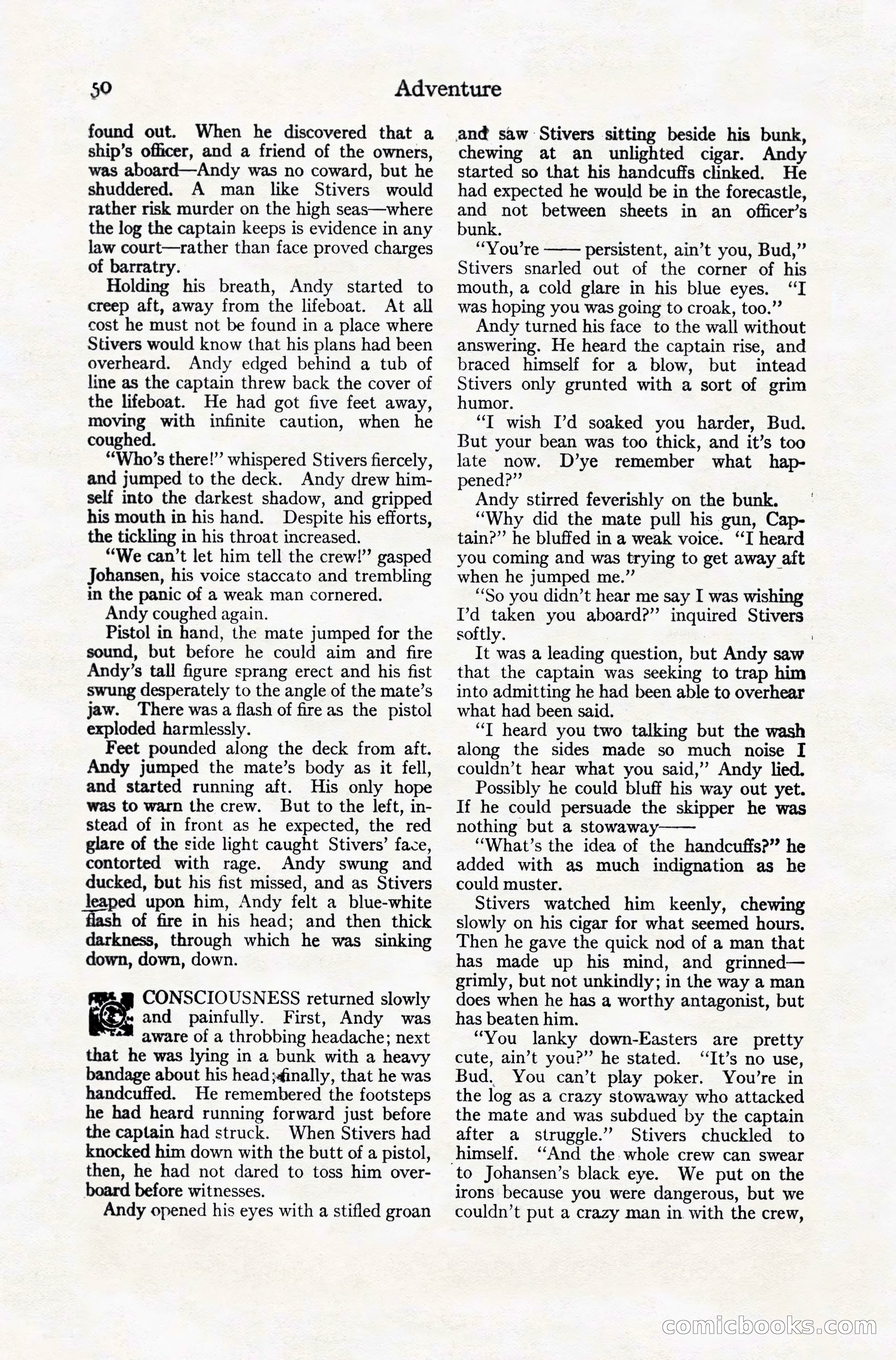 Adventure Magazine, December 10, 1924 — page 72 of 216