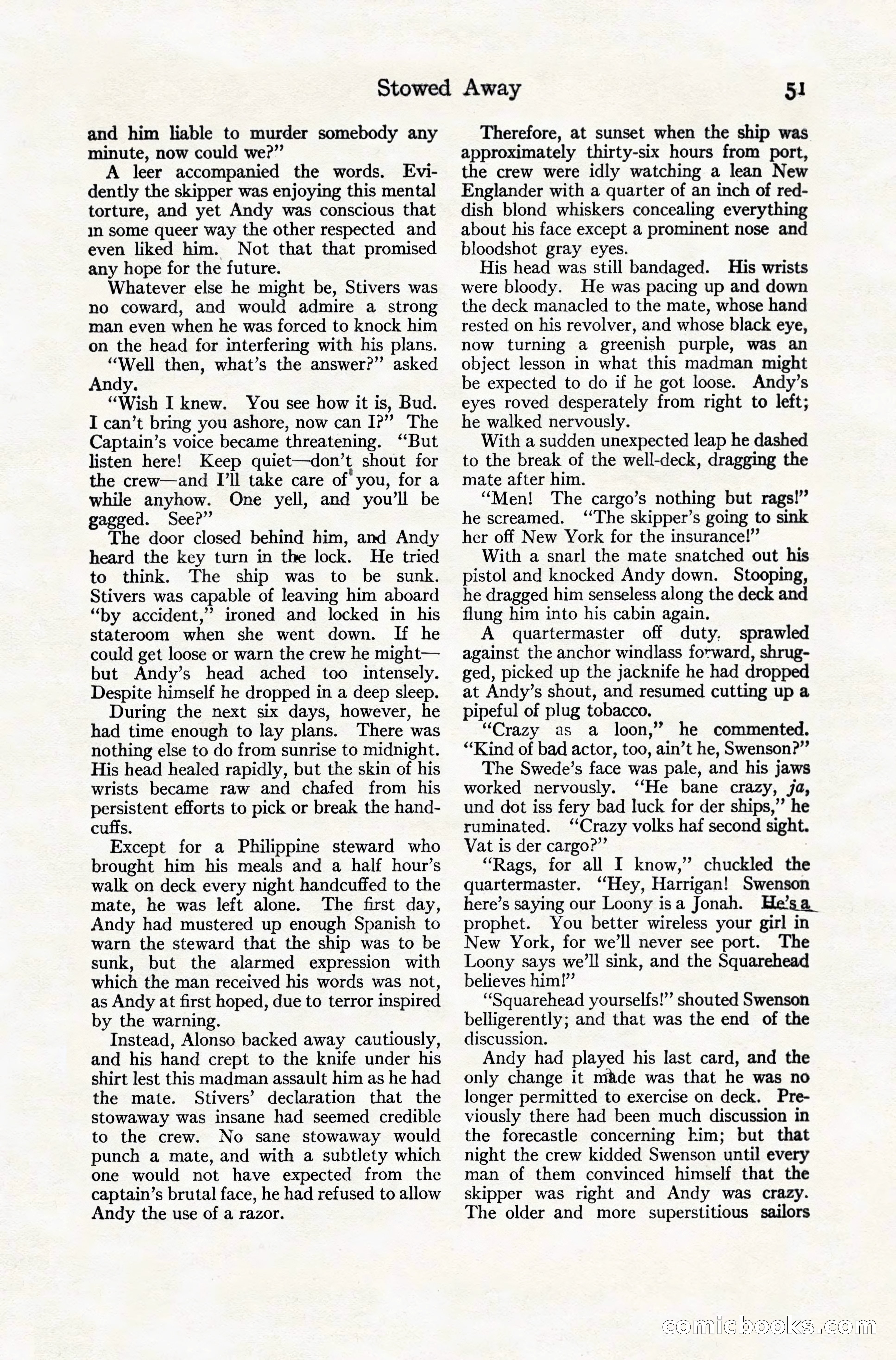 Adventure Magazine, December 10, 1924 — page 73 of 216