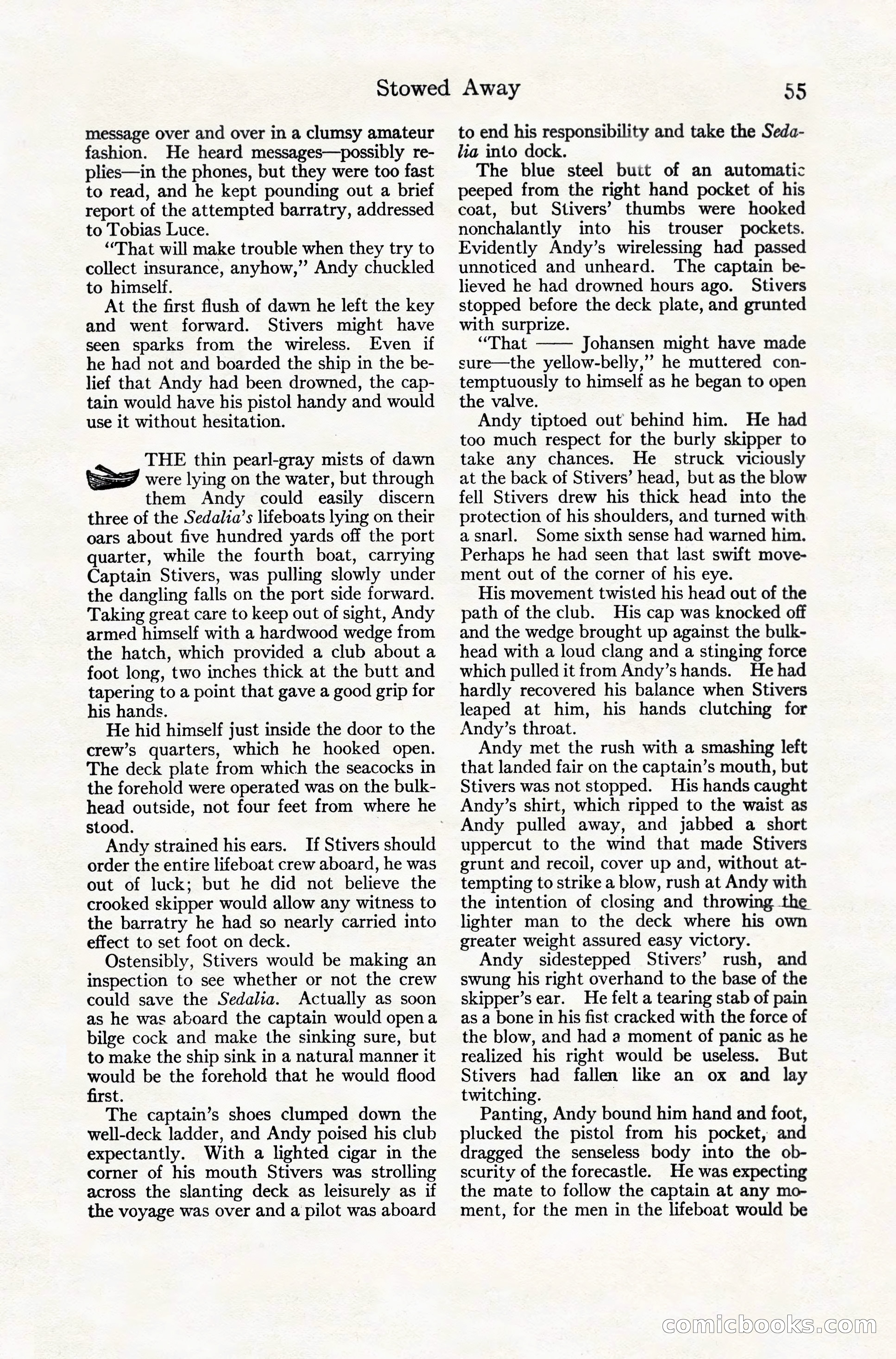 Adventure Magazine, December 10, 1924 — page 77 of 216