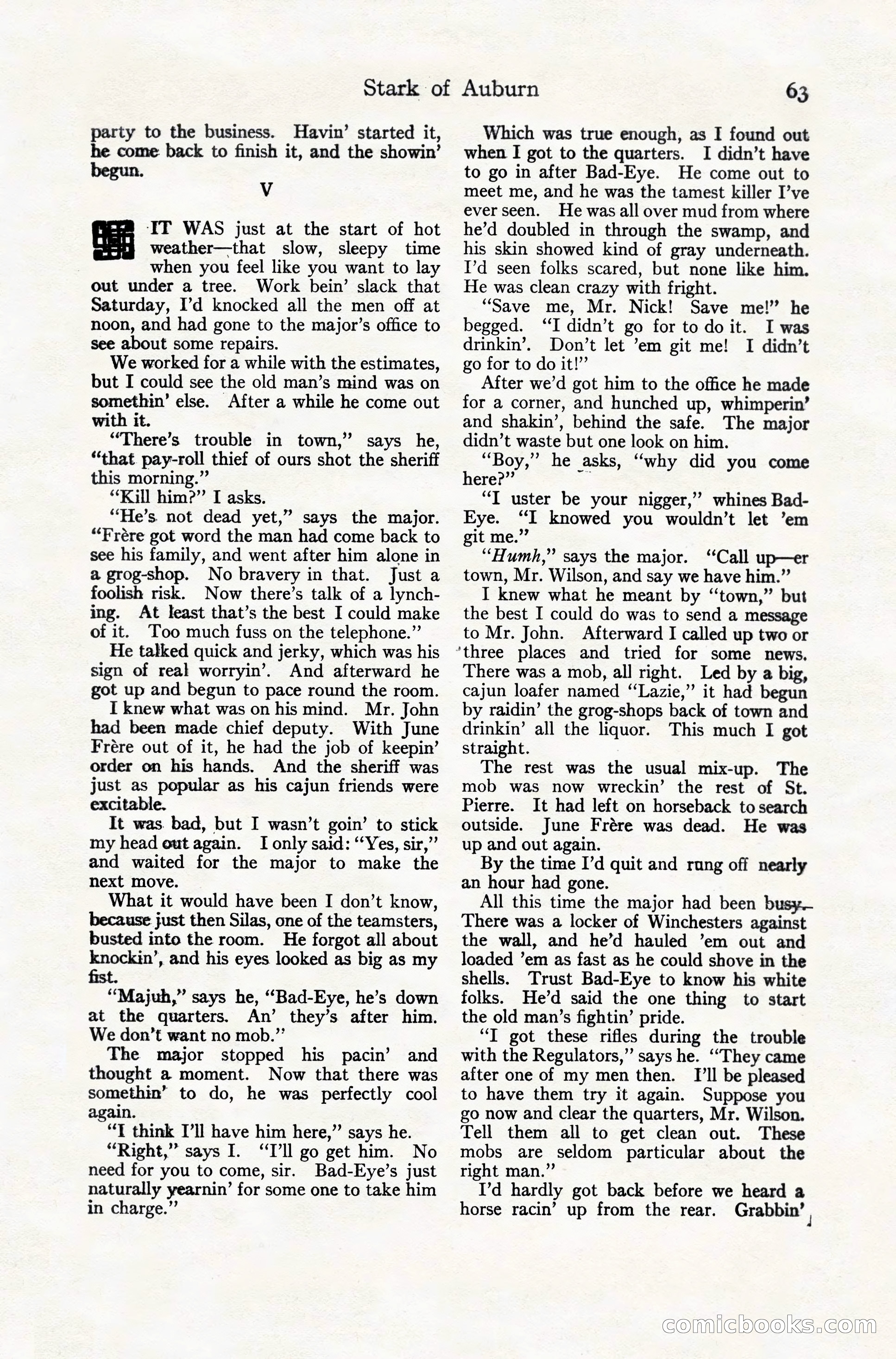 Adventure Magazine, December 10, 1924 — page 85 of 216