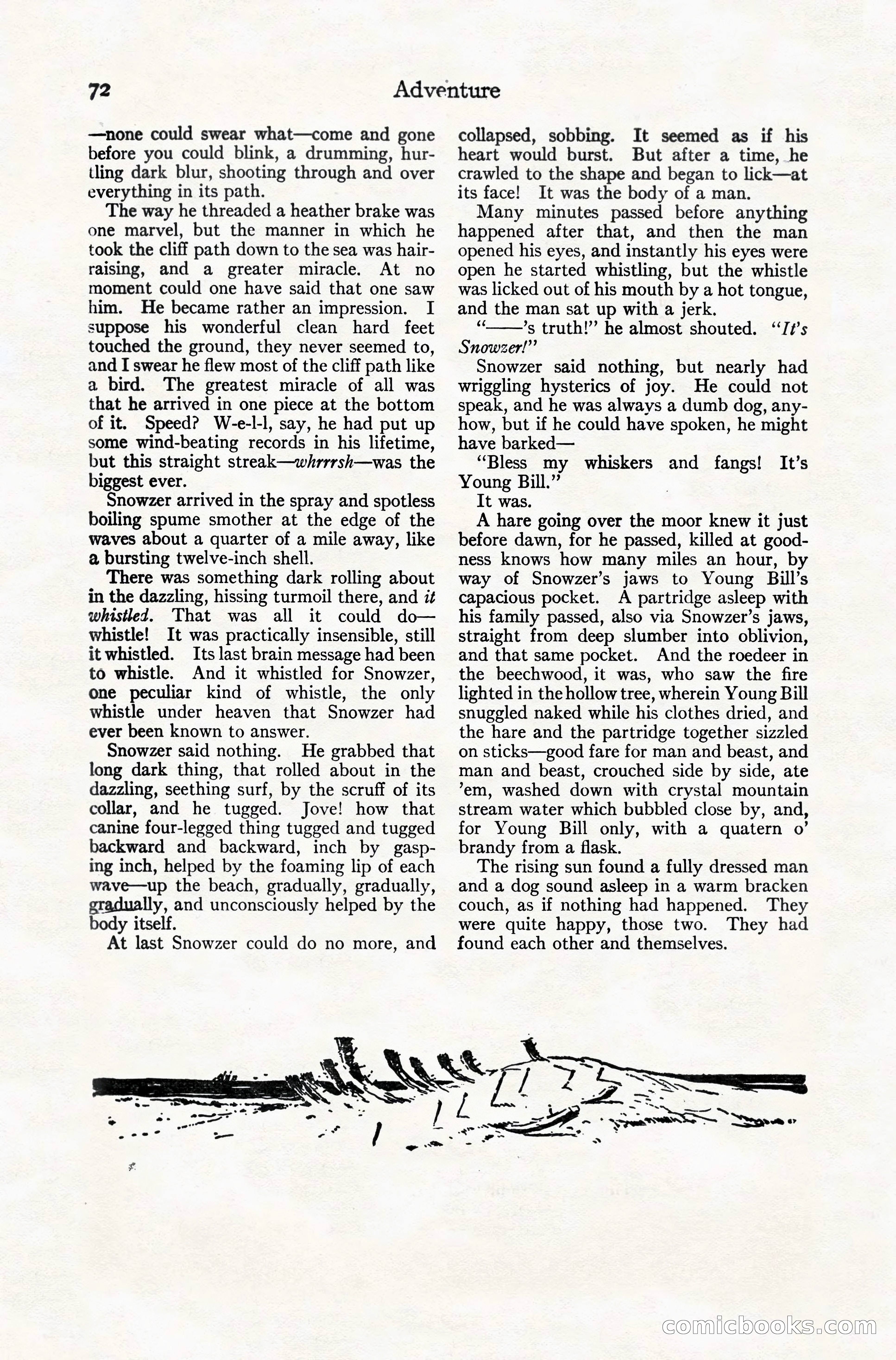 Adventure Magazine, December 10, 1924 — page 94 of 216