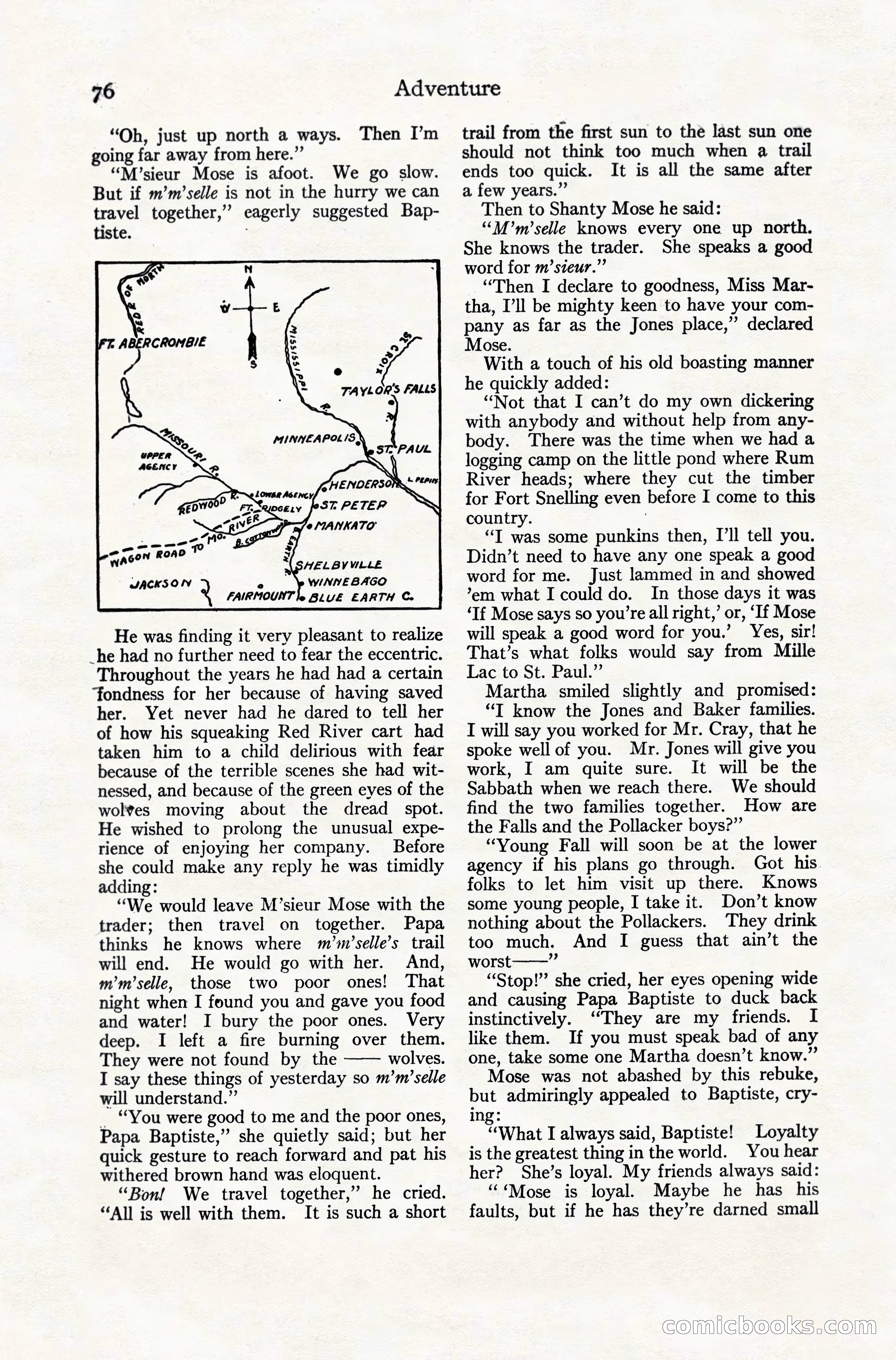 Adventure Magazine, December 10, 1924 — page 98 of 216
