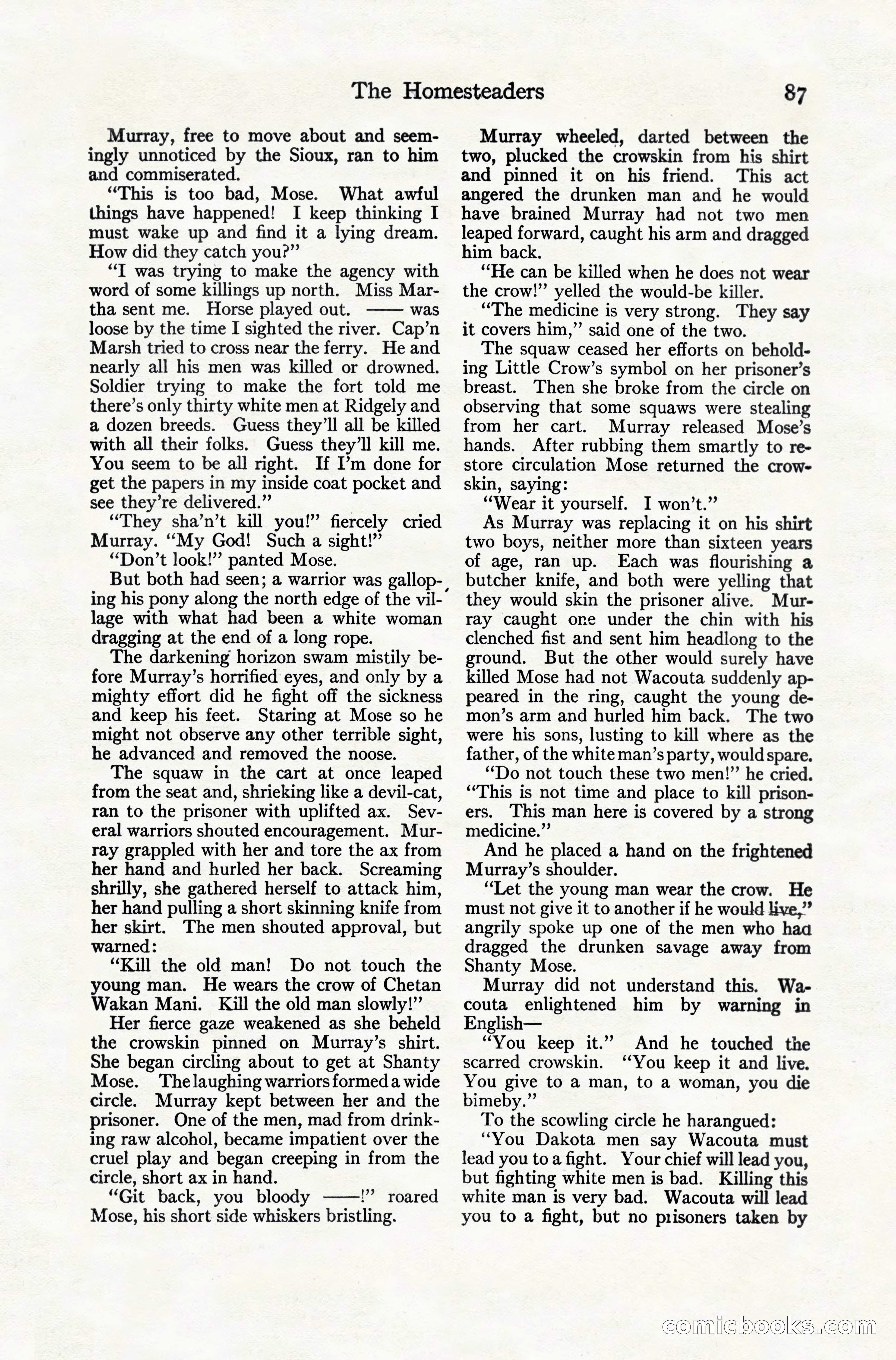 Adventure Magazine, December 10, 1924 — page 109 of 216