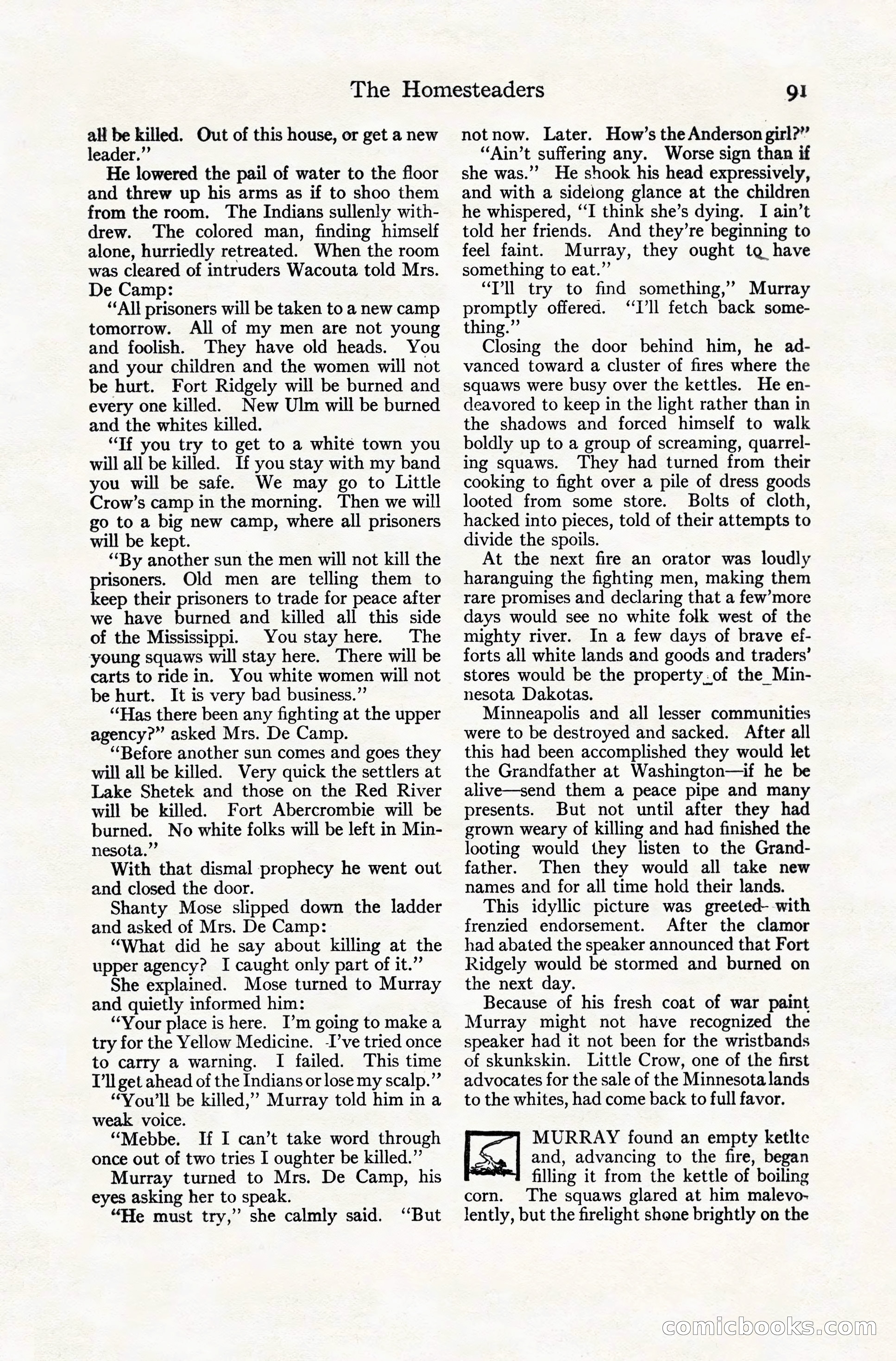 Adventure Magazine, December 10, 1924 — page 113 of 216