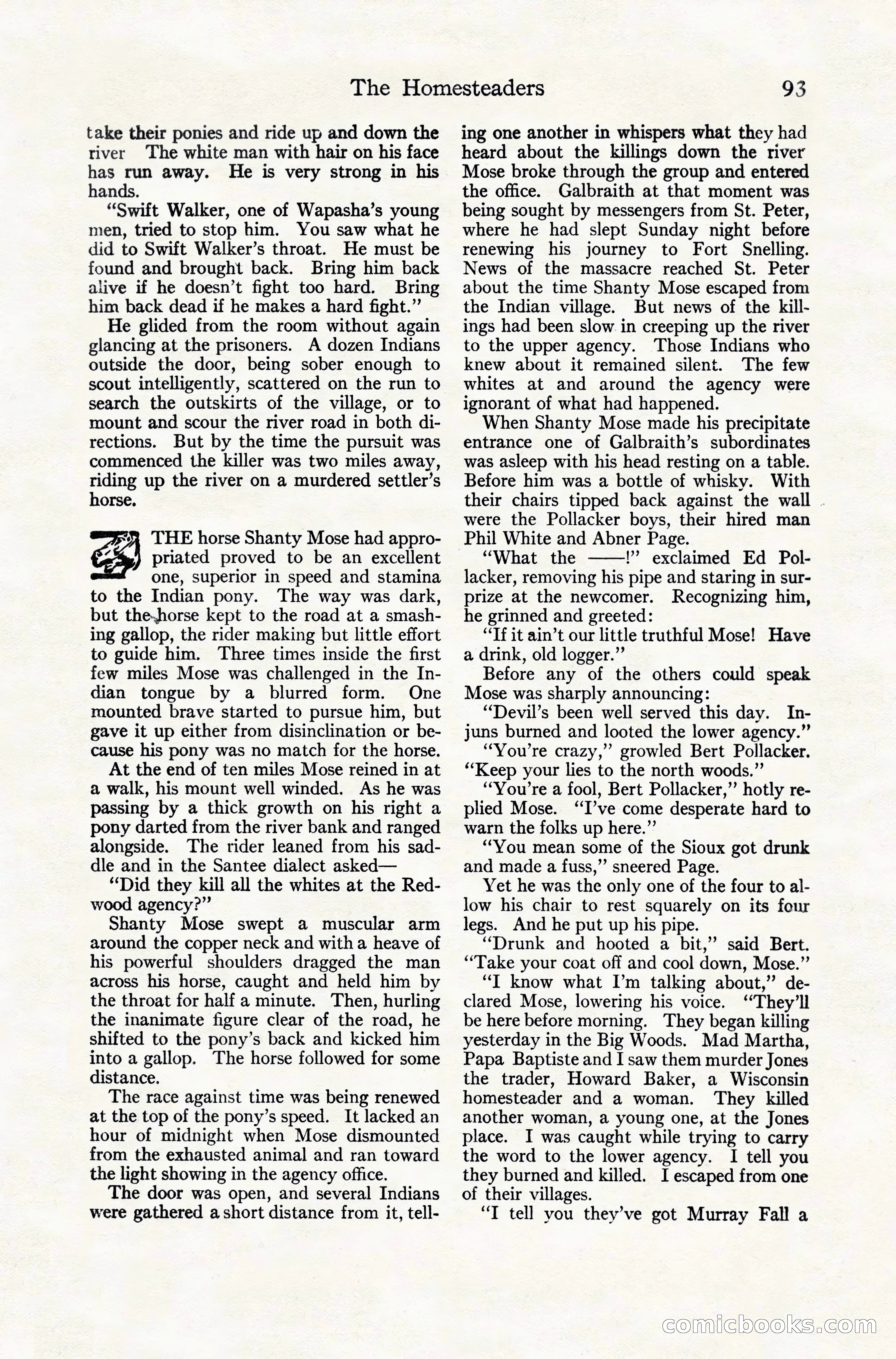 Adventure Magazine, December 10, 1924 — page 115 of 216