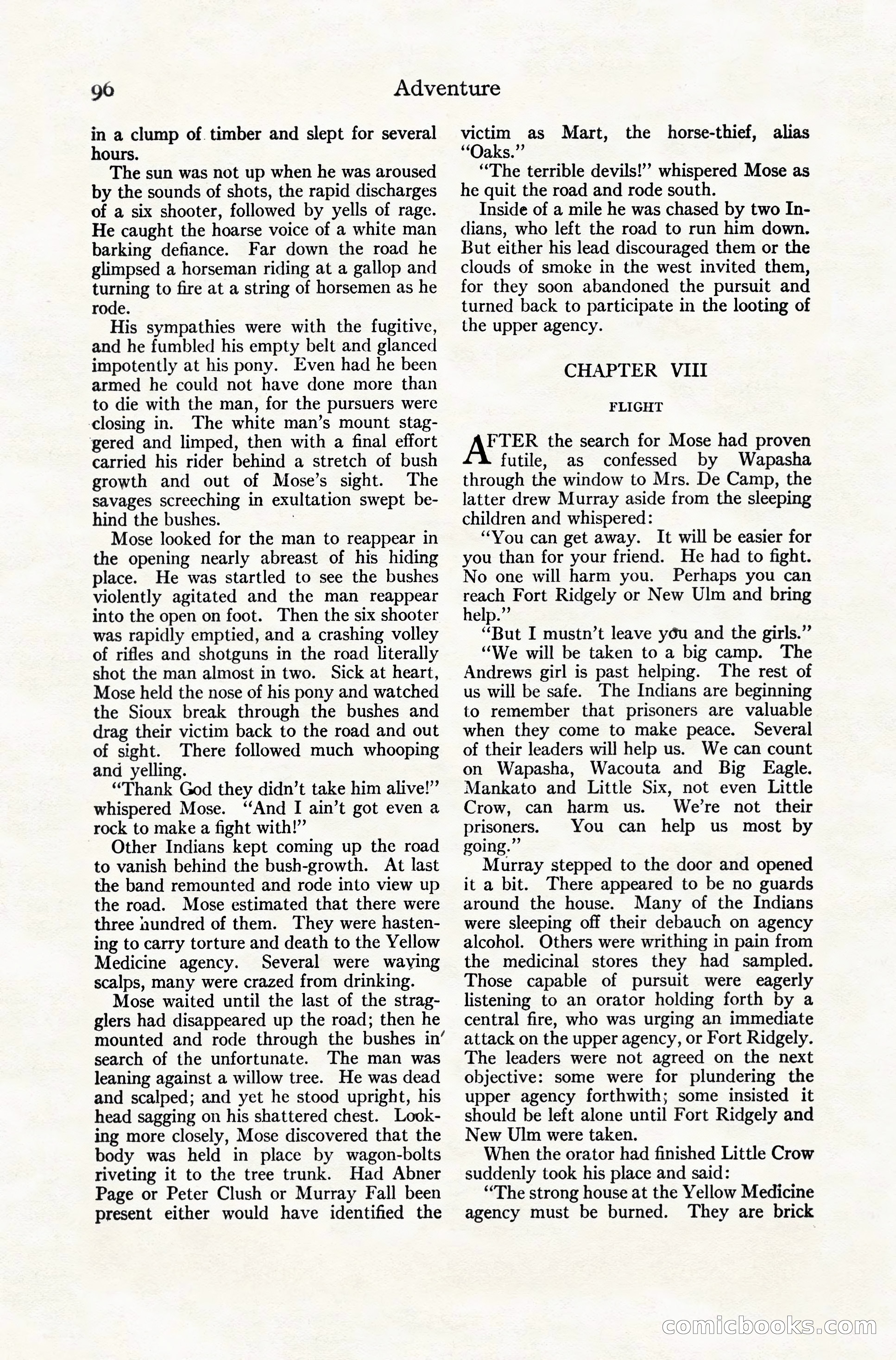 Adventure Magazine, December 10, 1924 — page 118 of 216