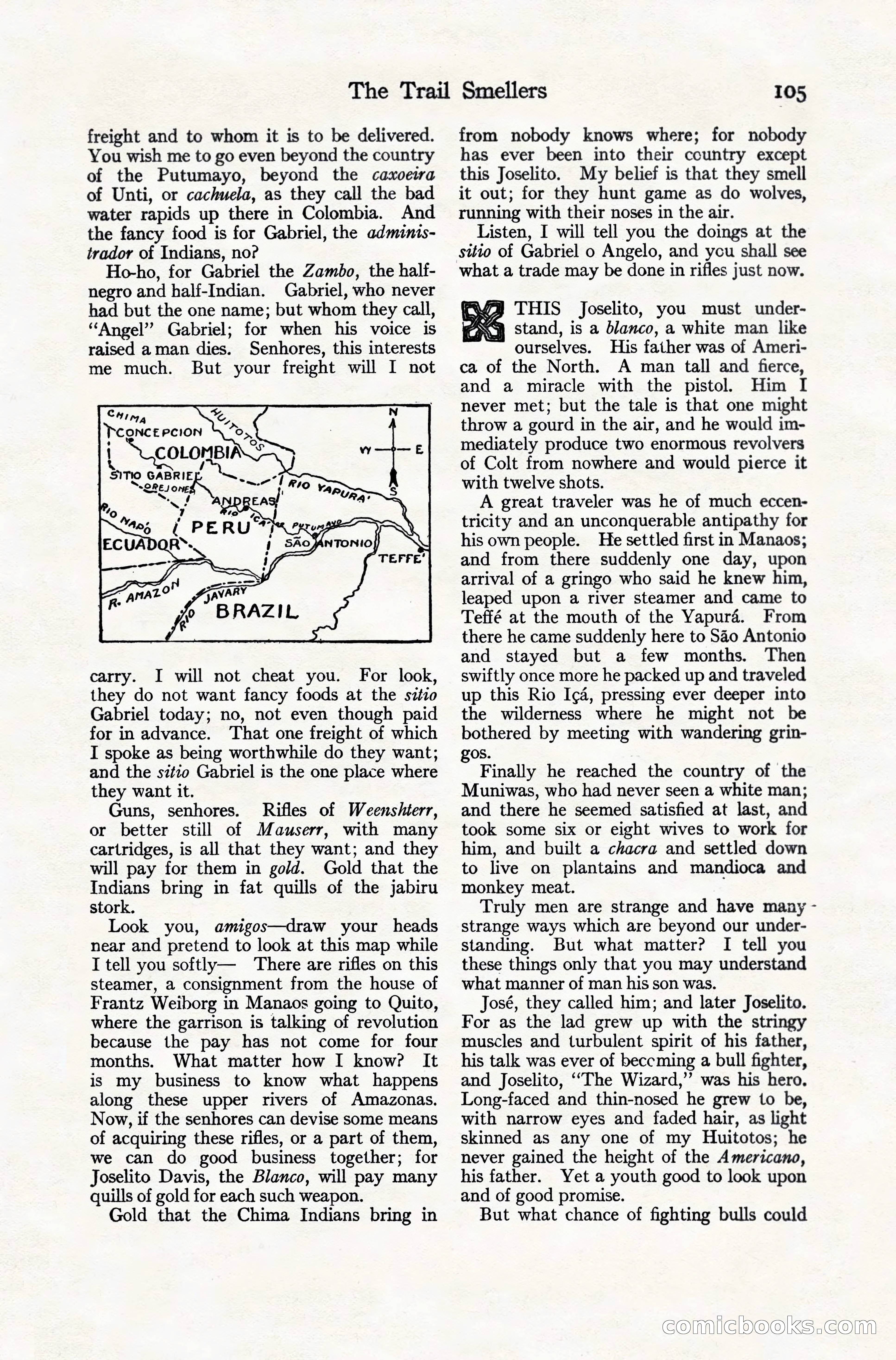 Adventure Magazine, December 10, 1924 — page 127 of 216