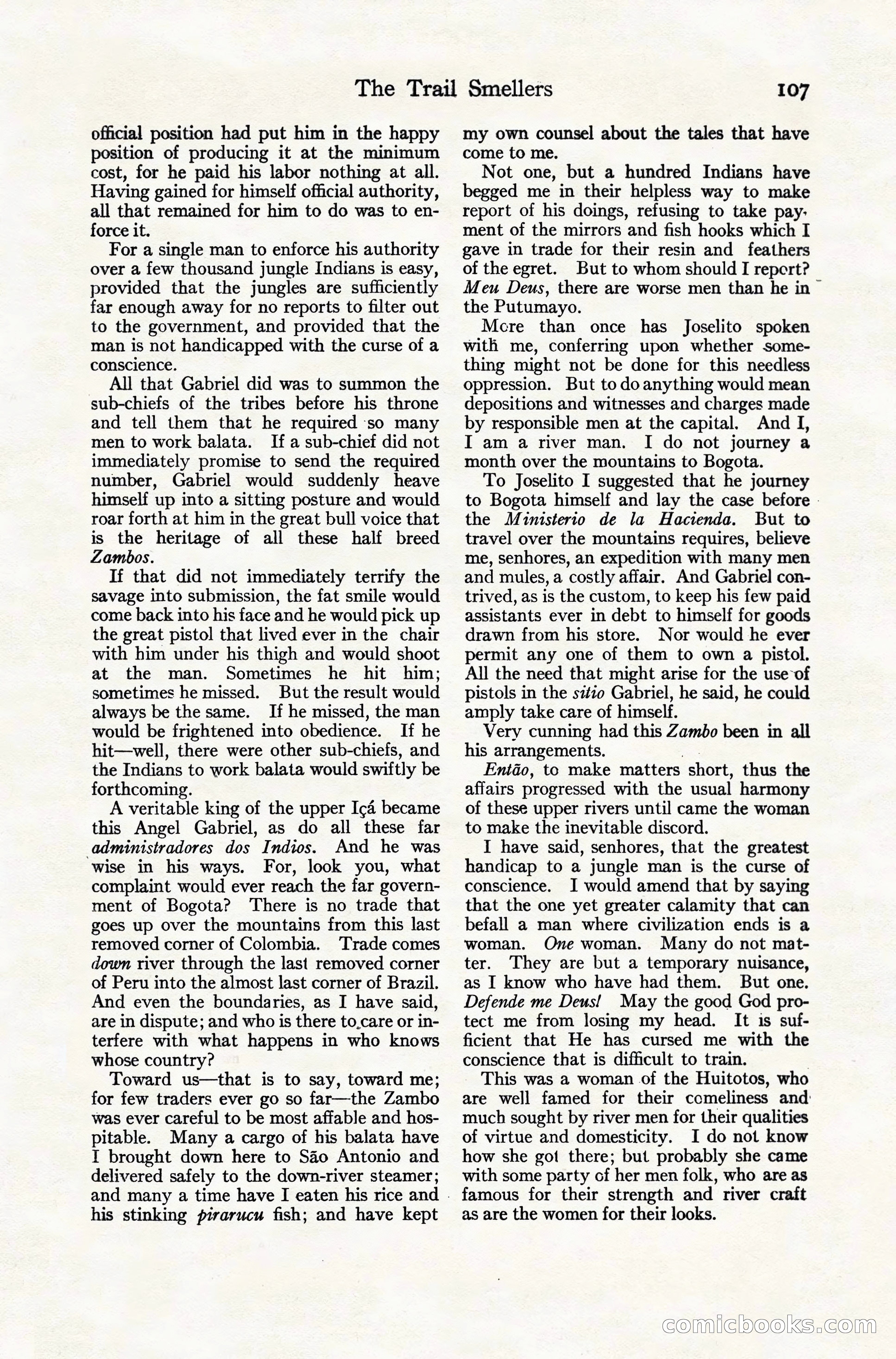 Adventure Magazine, December 10, 1924 — page 129 of 216