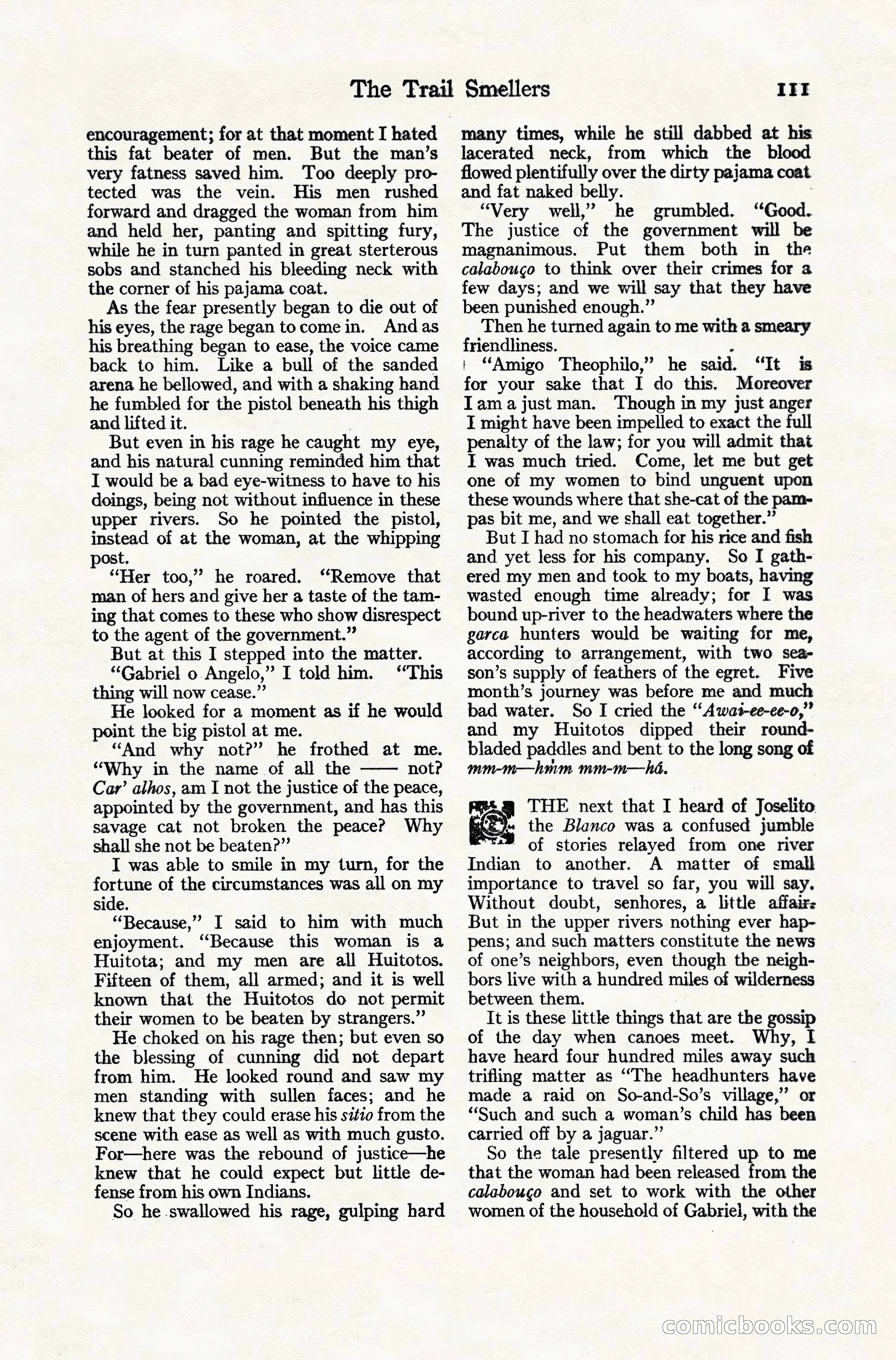 Adventure Magazine, December 10, 1924 — page 133 of 216