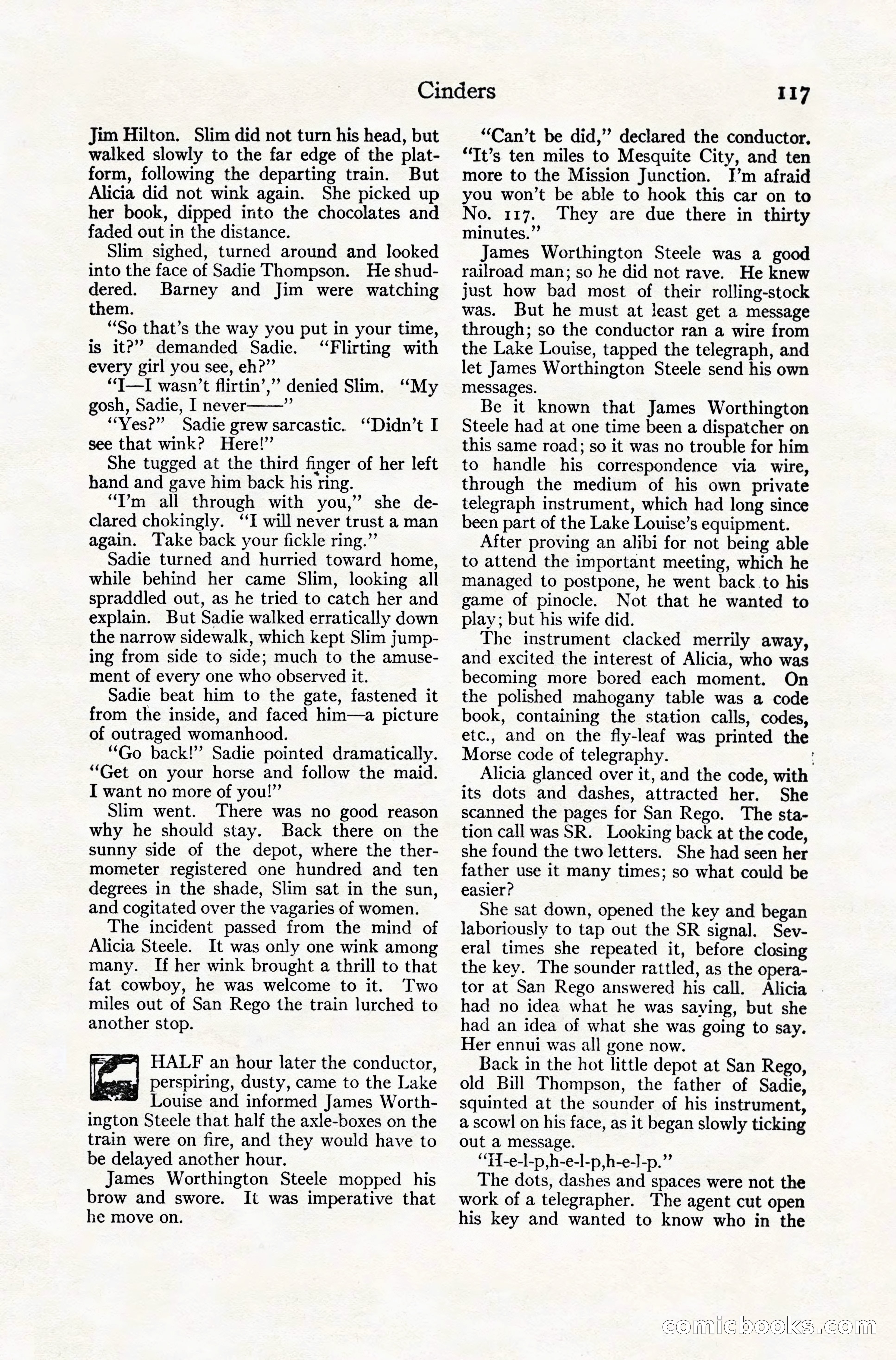 Adventure Magazine, December 10, 1924 — page 139 of 216